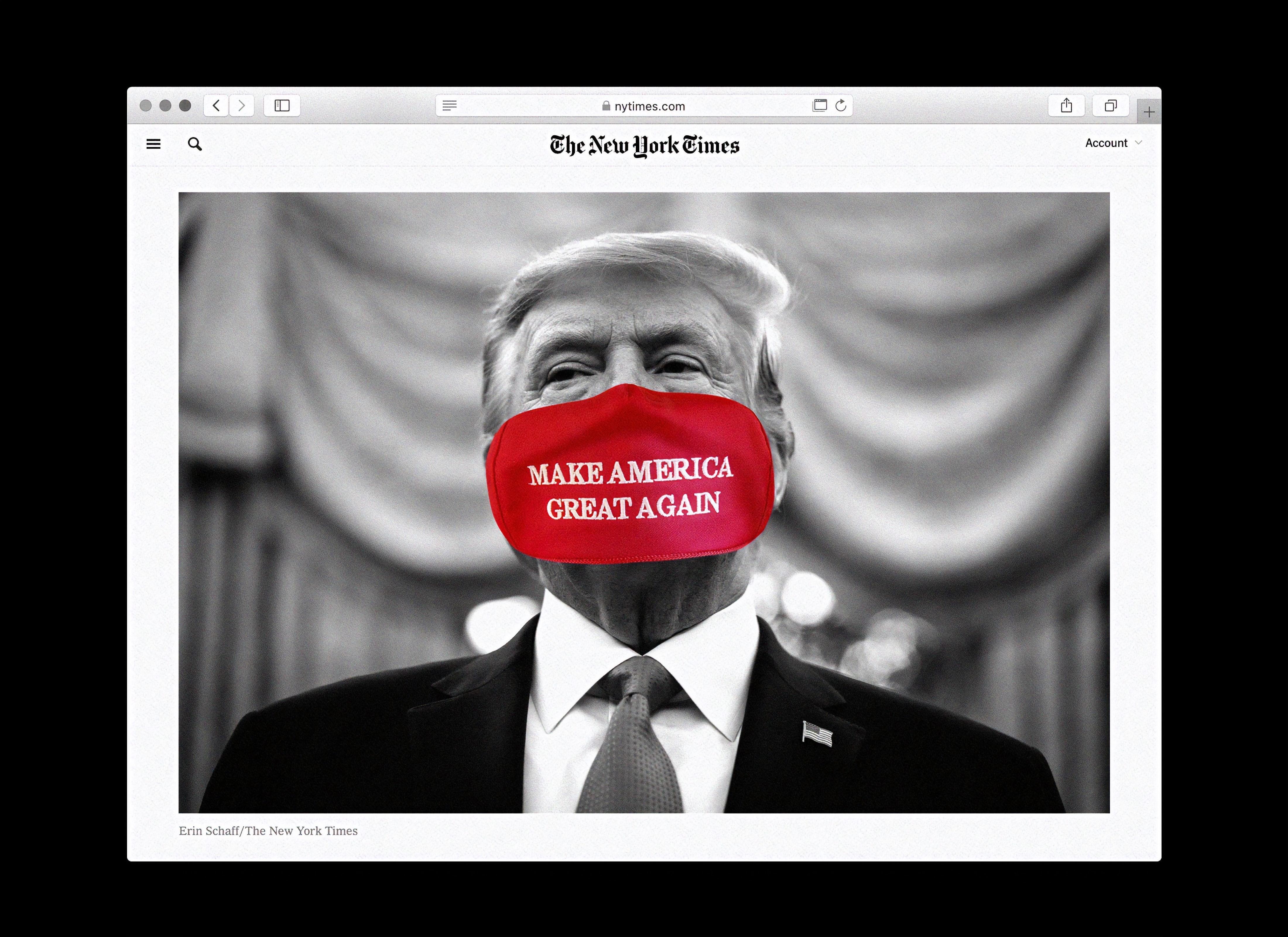 Trump, le champion du coronavirus !