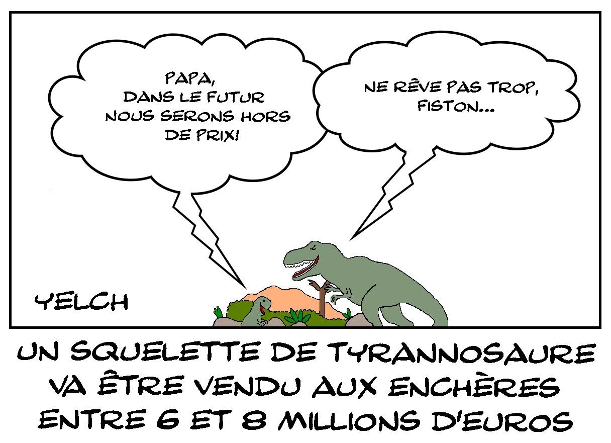 T-rex trop cher