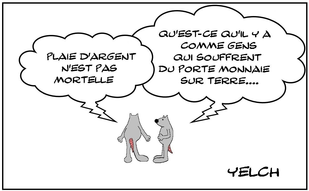 La souffrance du porte monnaie