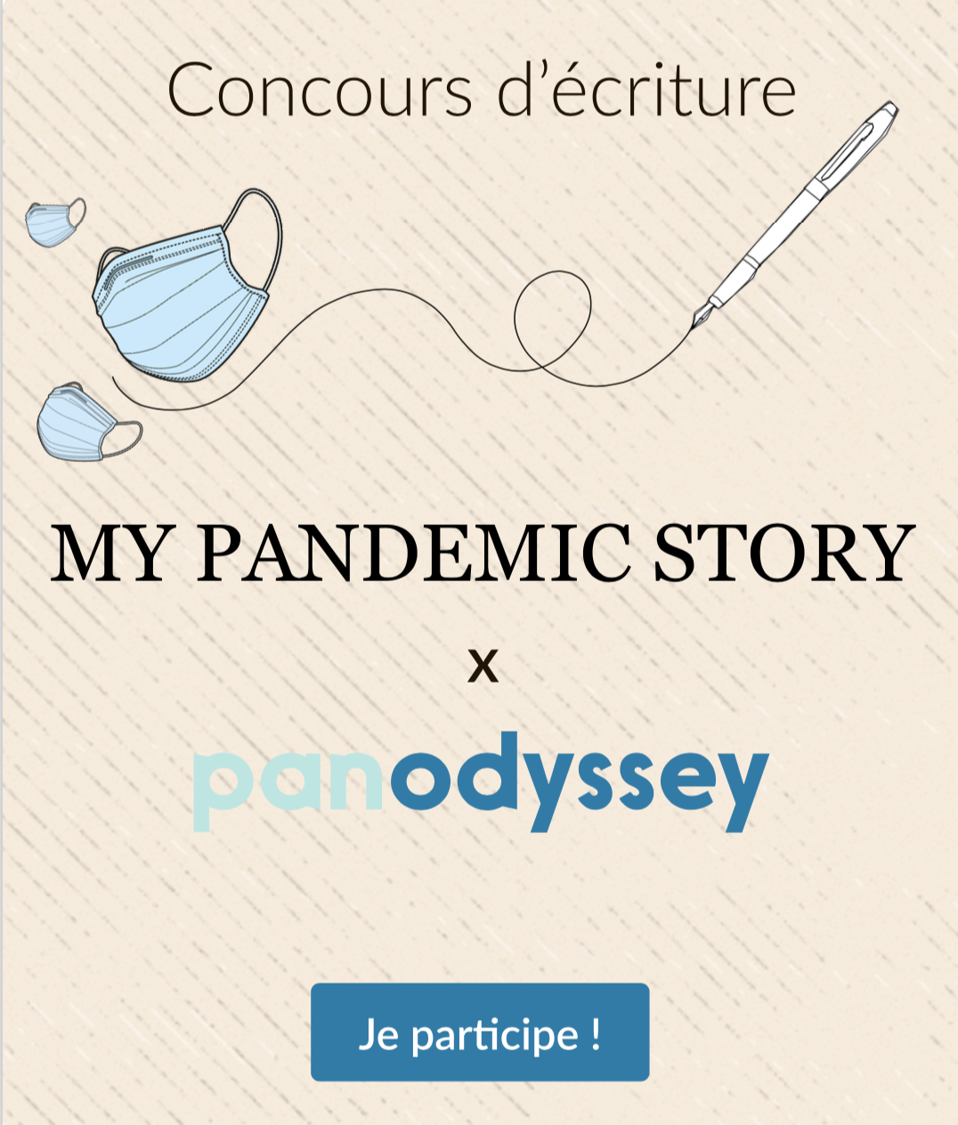 " My Pandemic Story " : 1er concours d'écriture à l'initiative du média en ligne Worldcrunch, Panodyssey et du consortium européen CREA 🇪🇺