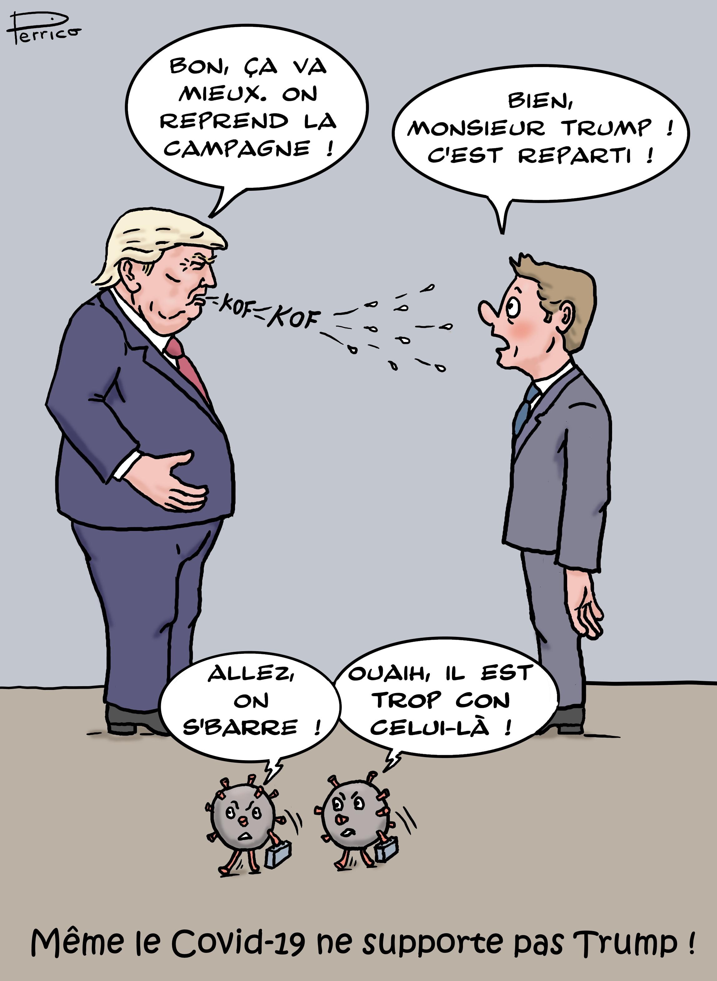 Trump est guéri !