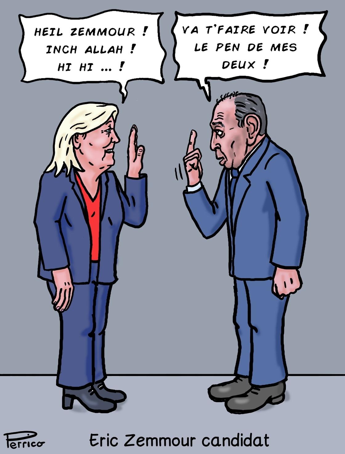 Eric Zemmour candidat
