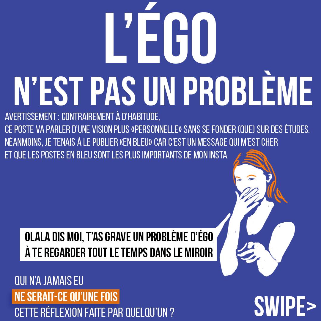 L'égo n'est pas un problème