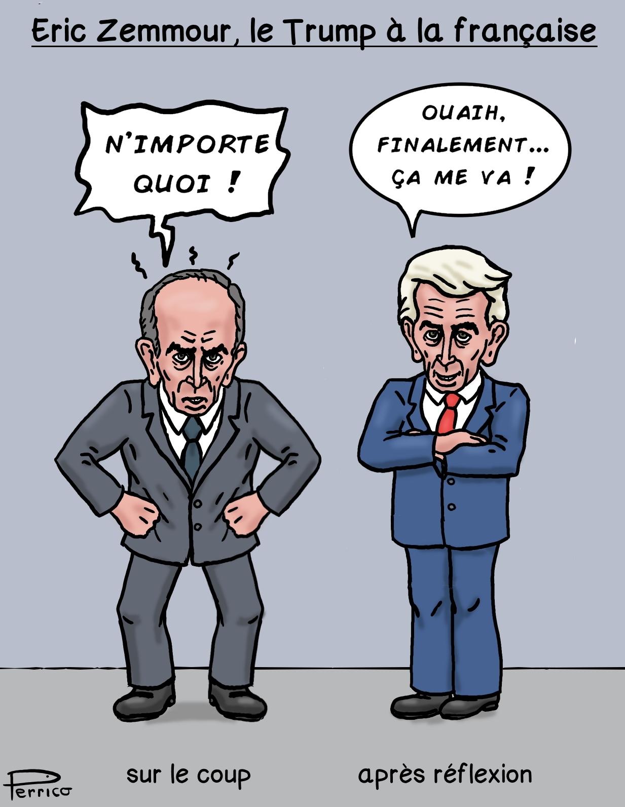 Eric Zemmour, le Trump français