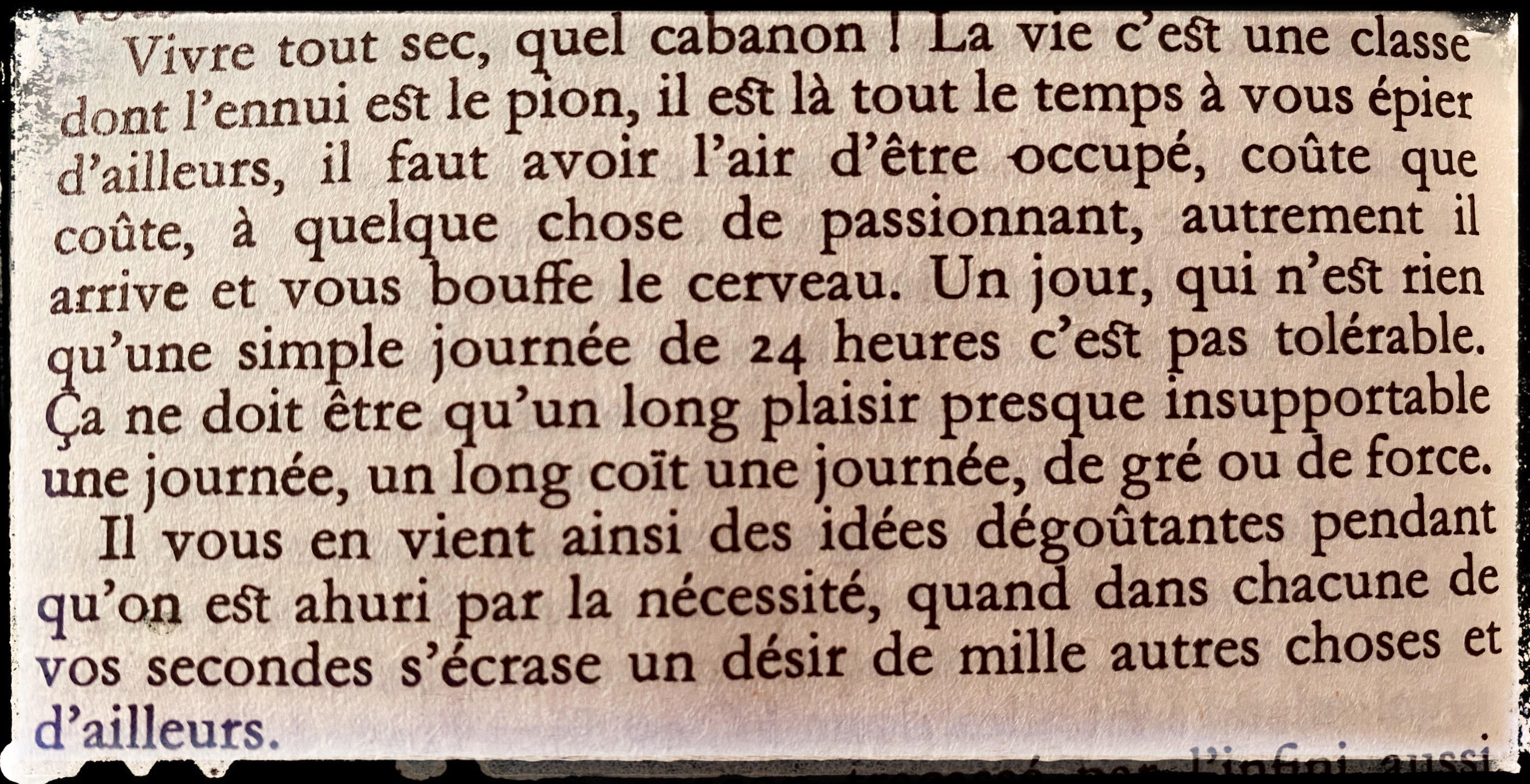 Le cas "moufle "
