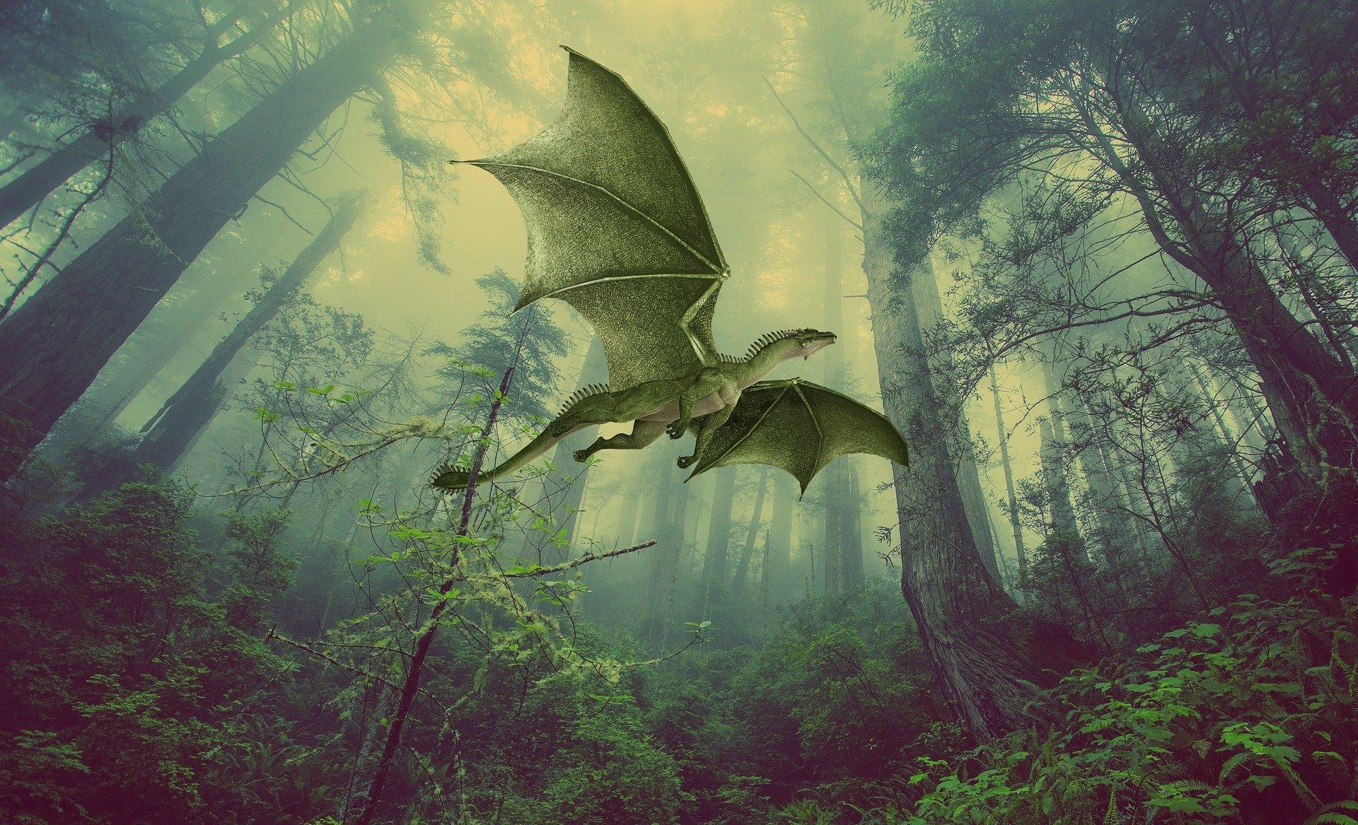 La légende du dragon vert