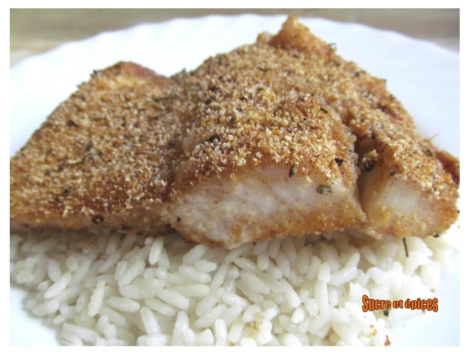 Filets de perche au four au parmesan et paprika