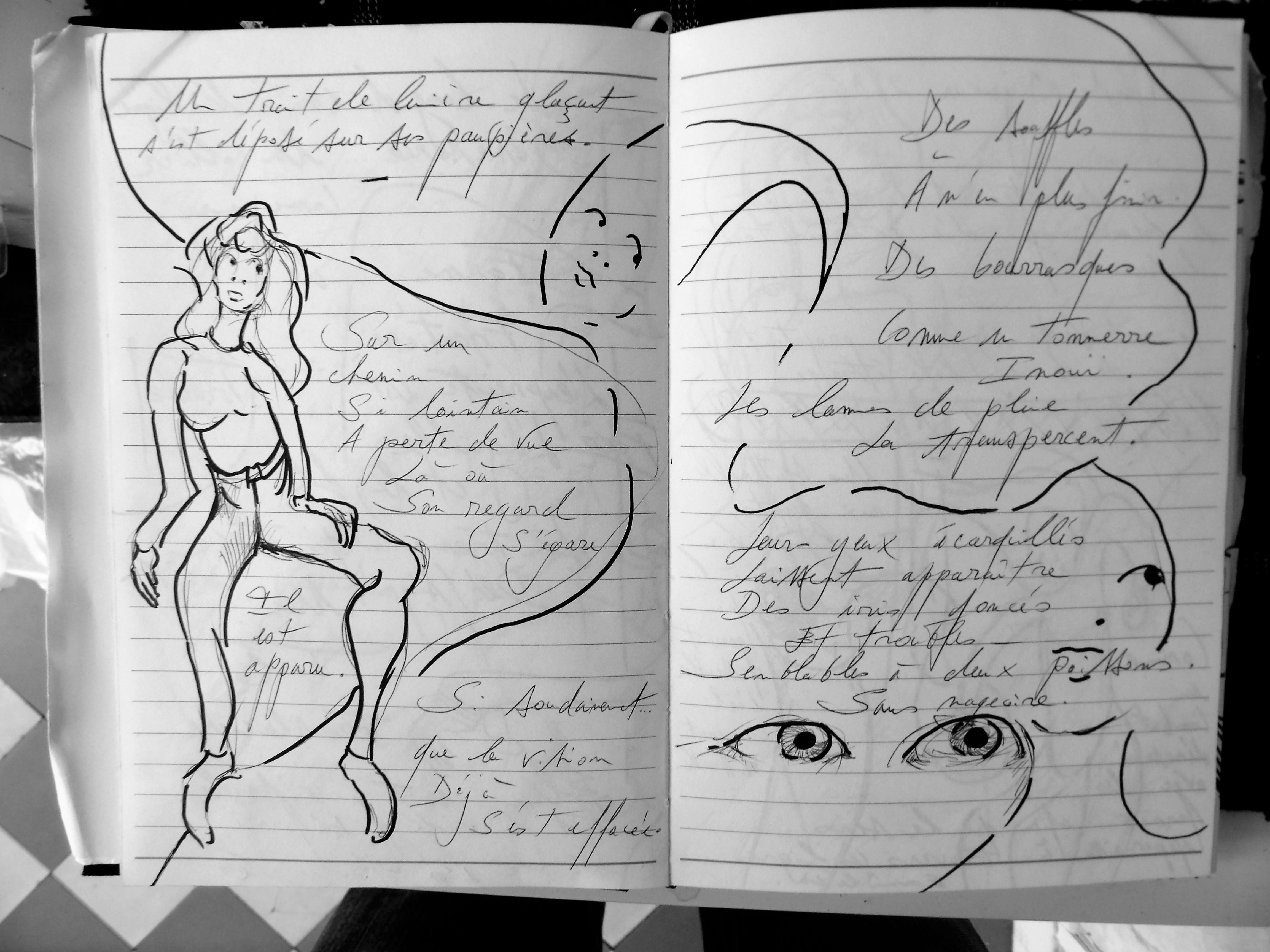 Petits Papiers Volants : Journal D'écriture 2003-2018 - Lundi 8 janvier 2018