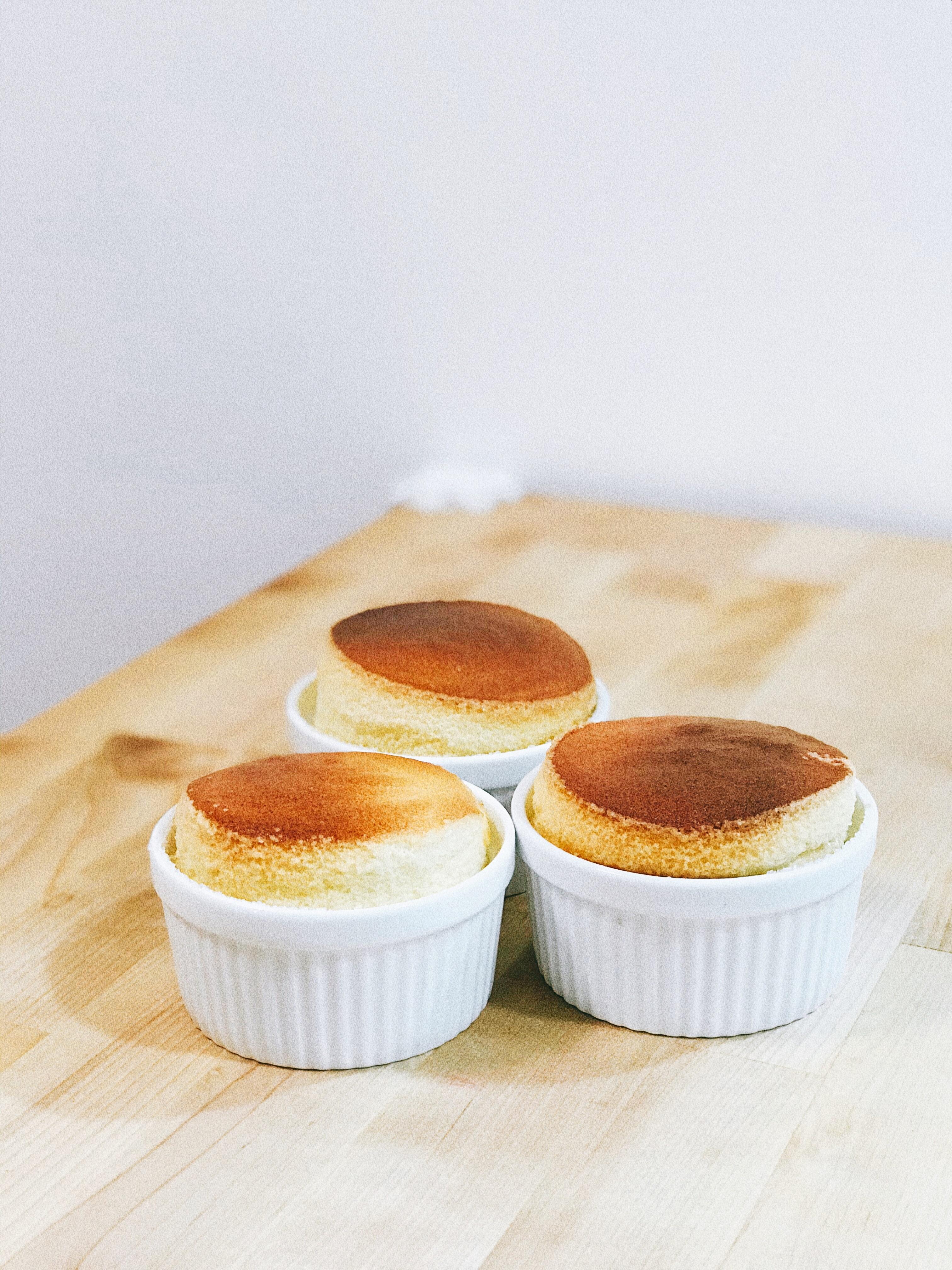 Soufflés normands au camembert