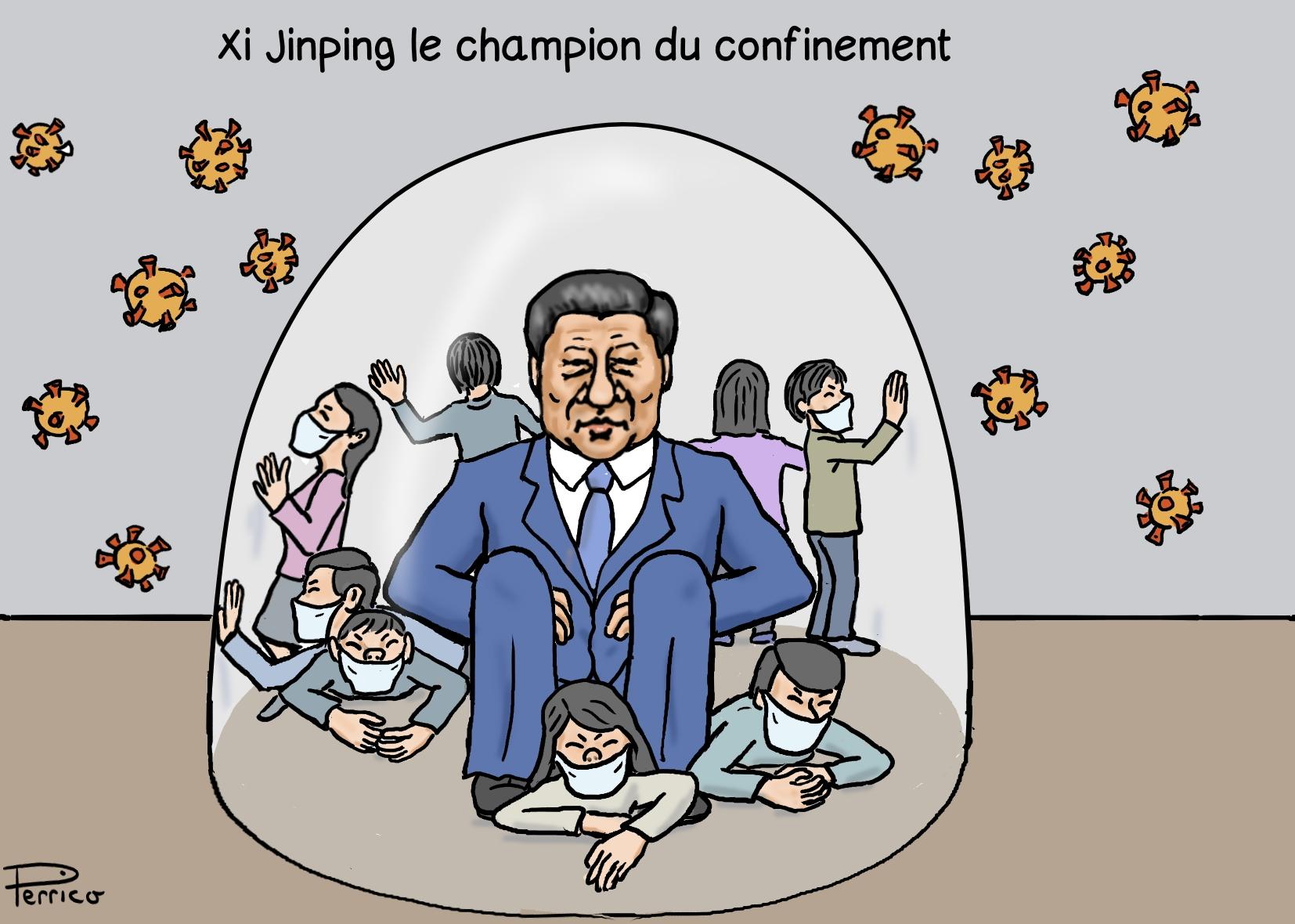 Xi Jinping le champion du confinement