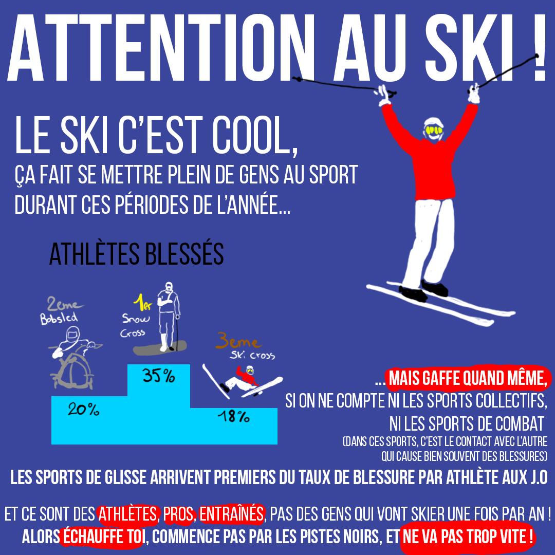 Attention au ski !