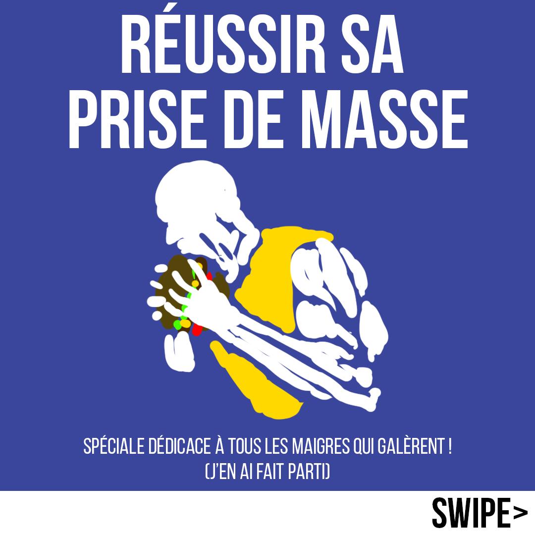 Réussir sa prise de masse
