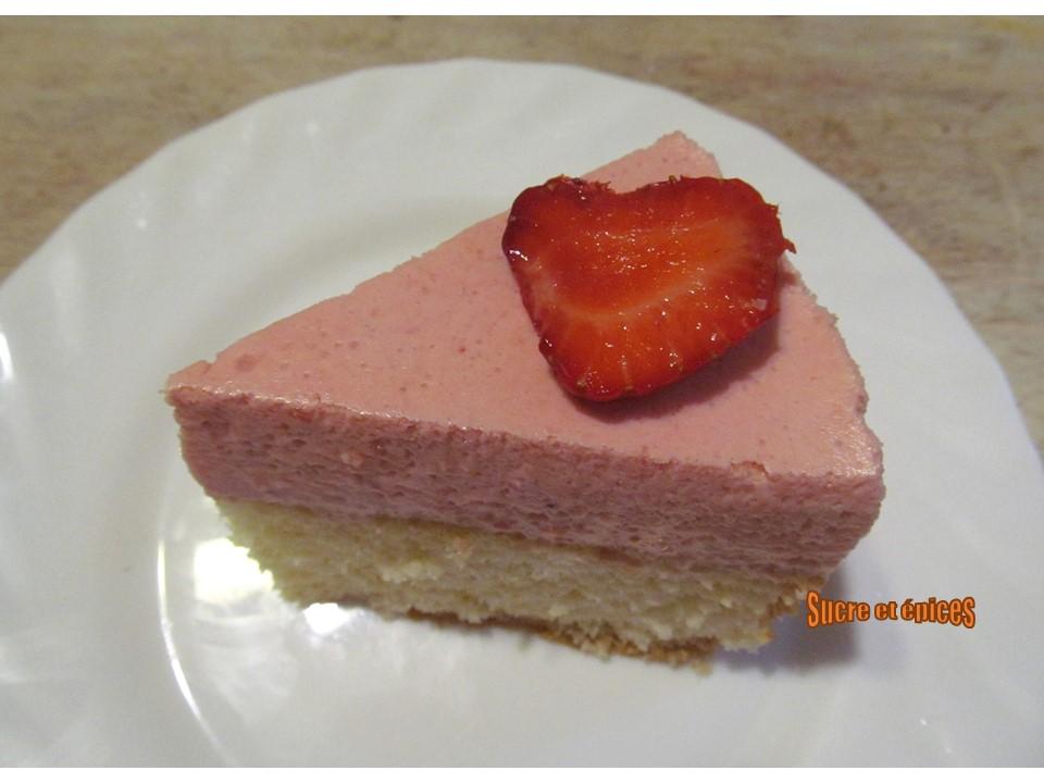 Gateau Nuage Aux Fraises