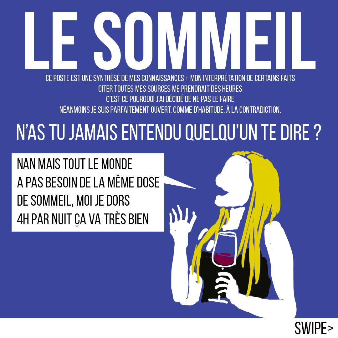 Le sommeil
