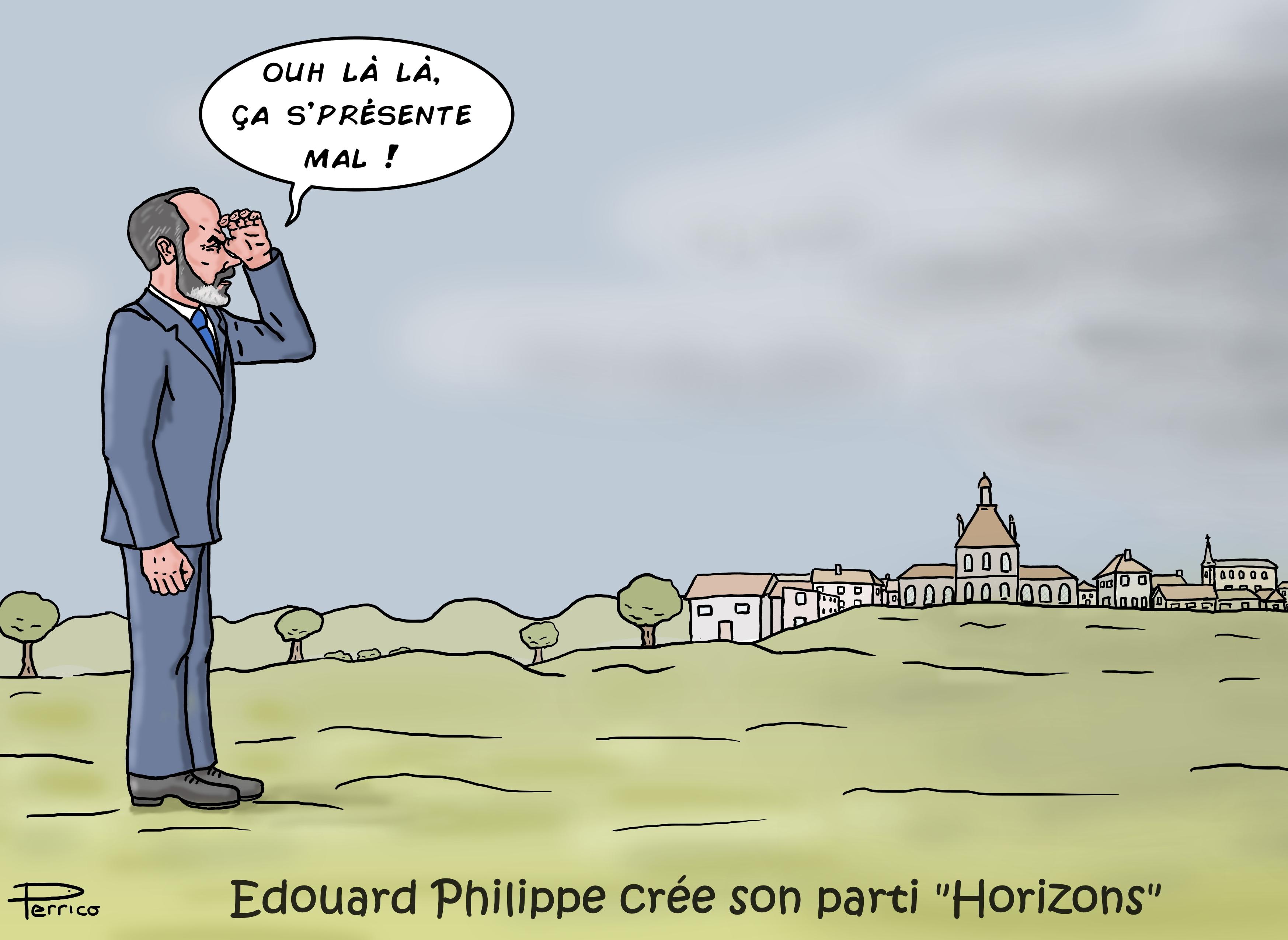 Edouard Philippe et son parti "Horizons"