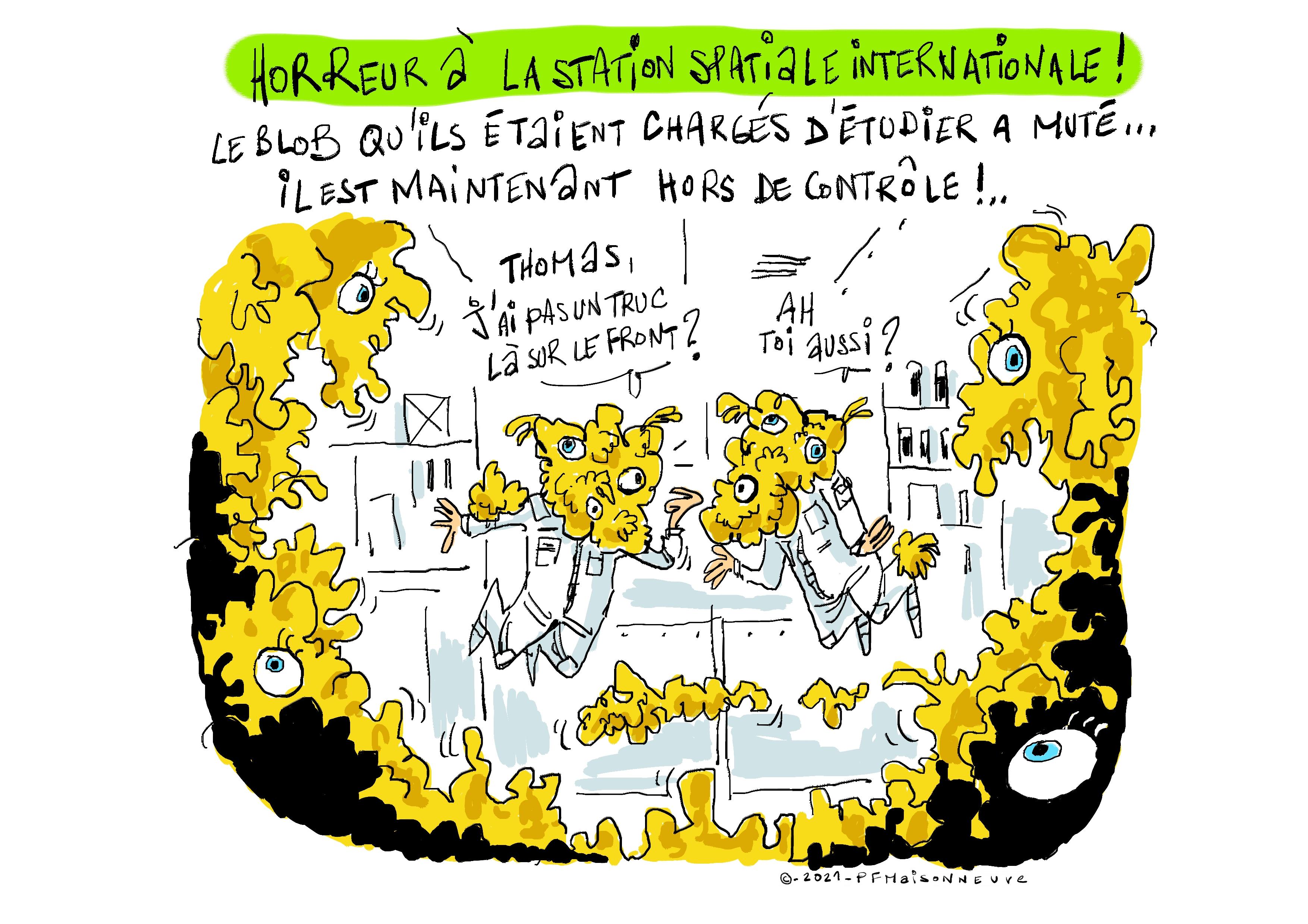 Le blob de l'espace