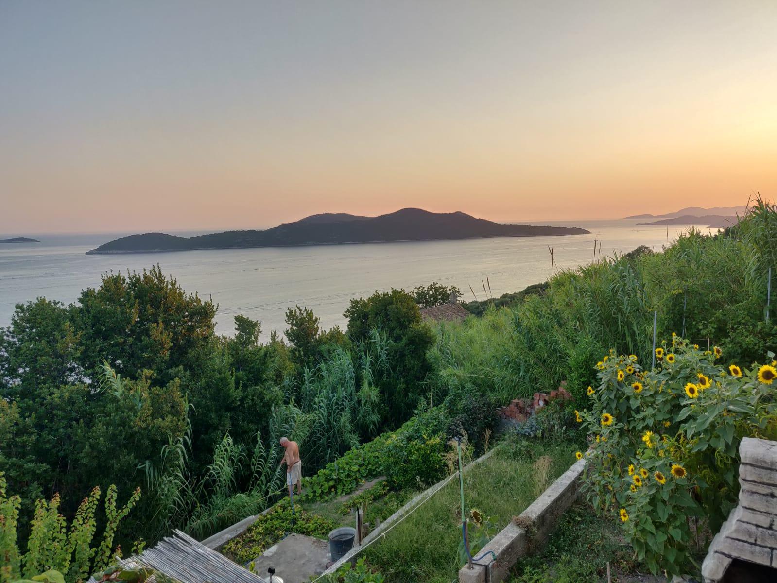 Coucher de soleil en Croatie