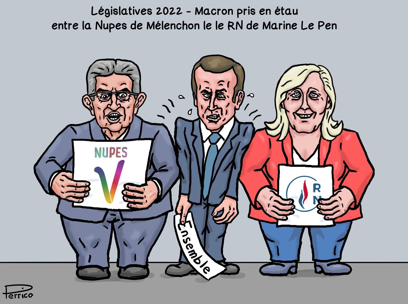 Législatives 2022 - Macron pris en étau