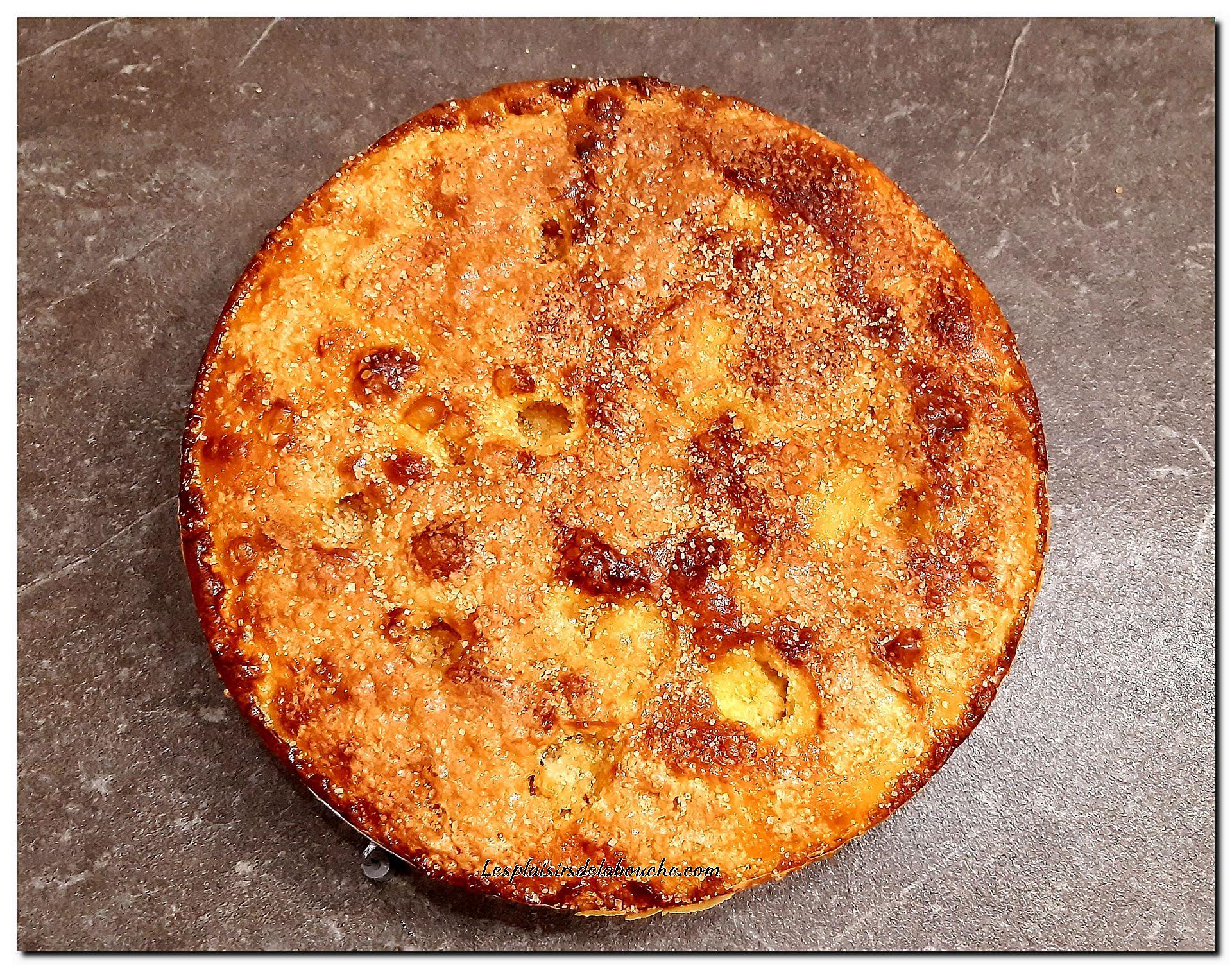 Tarte au sucre facile.