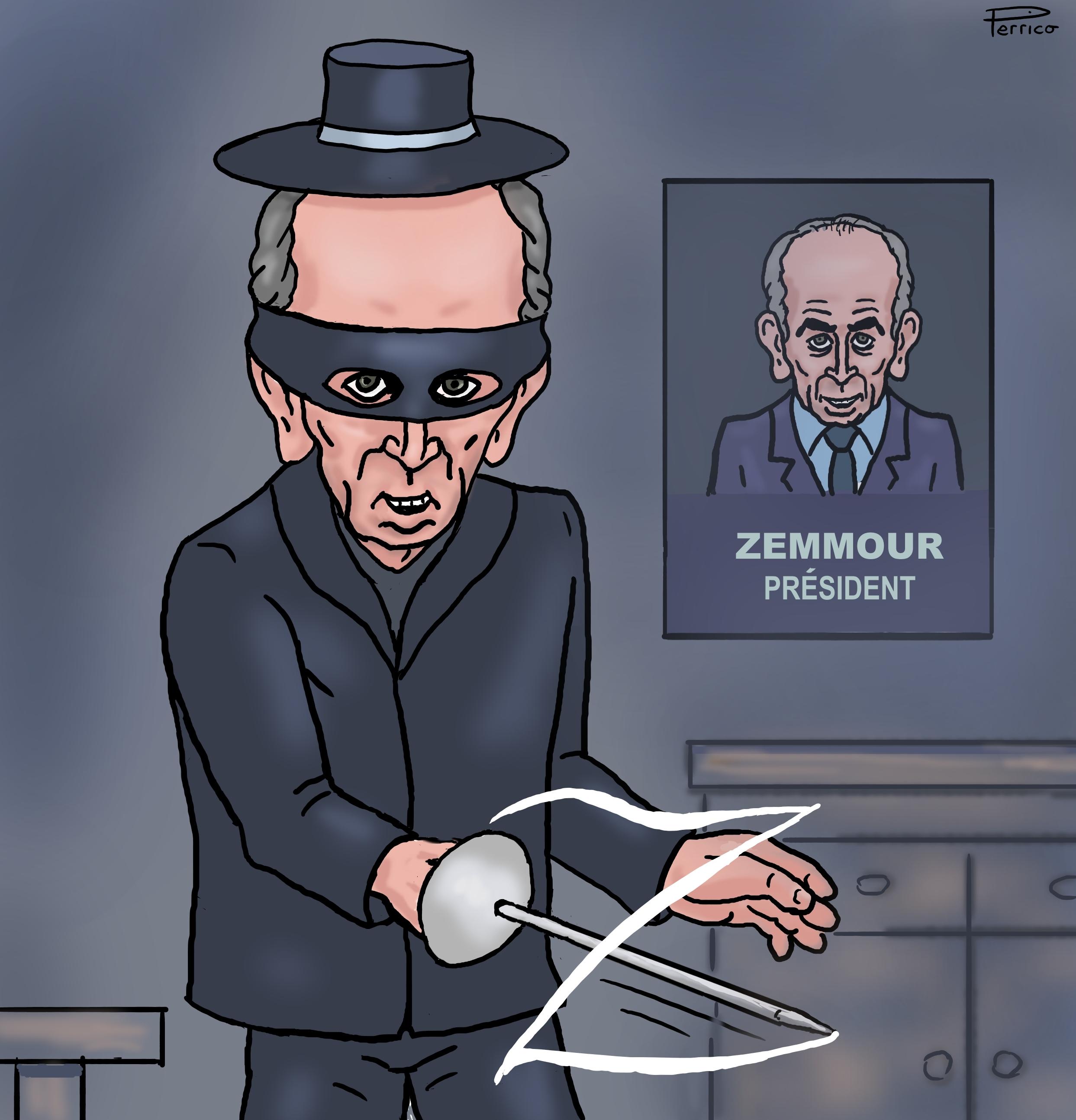 Zemmour le Zéro Zorro