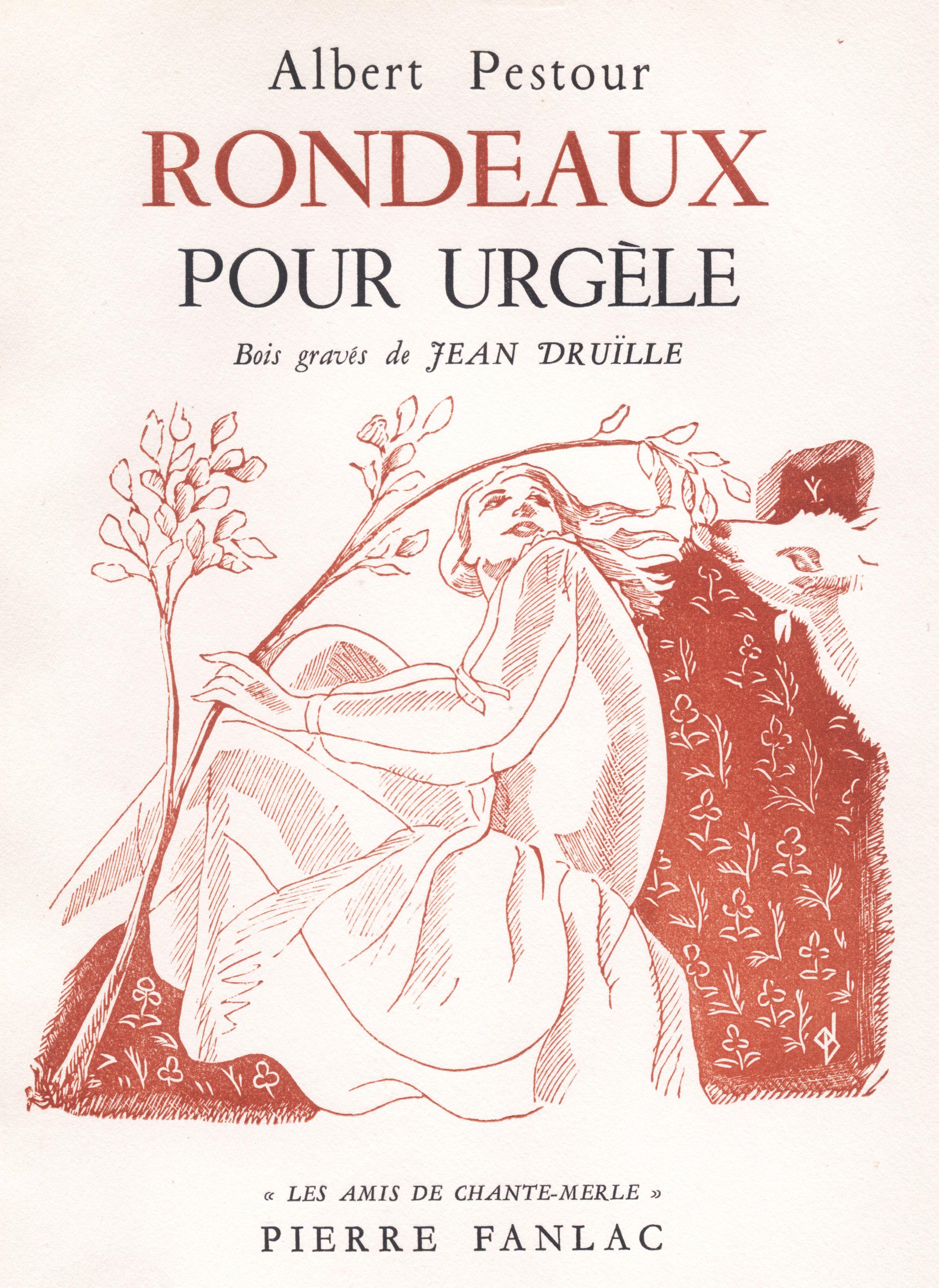 Bois gravés des rondeaux pour Urgèle