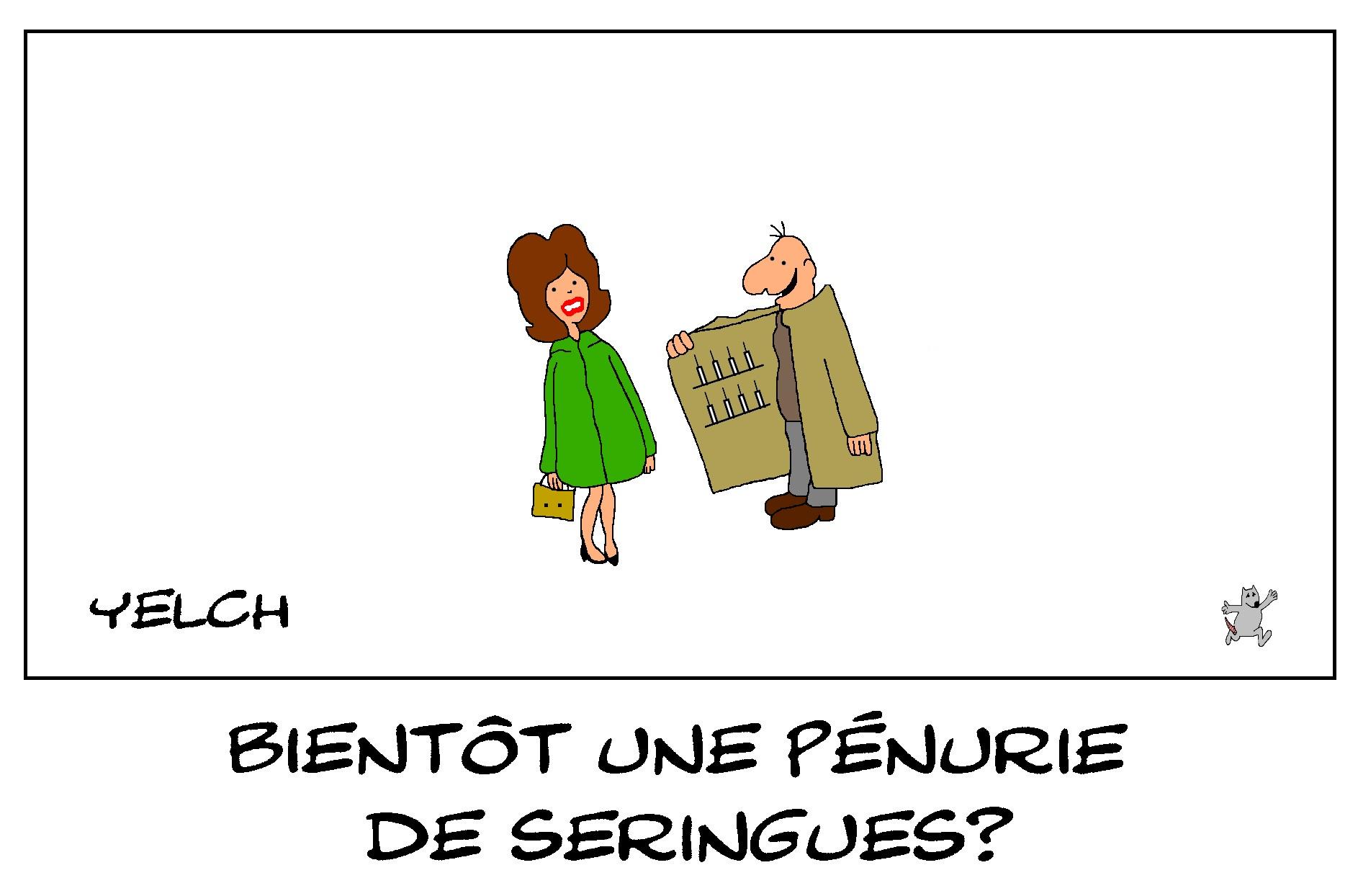 Pénurie de seringues?