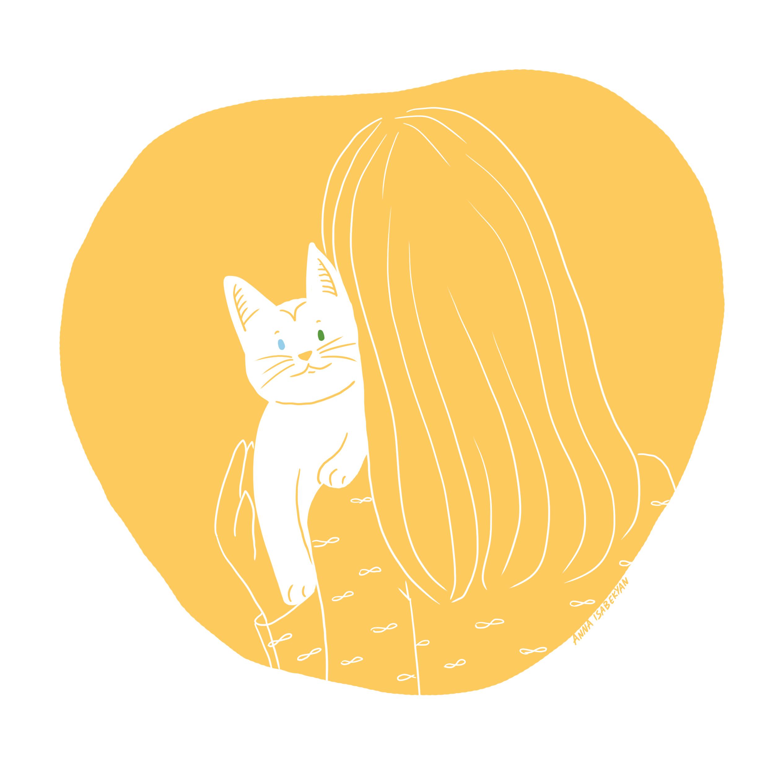 Un chat c'est encombrant