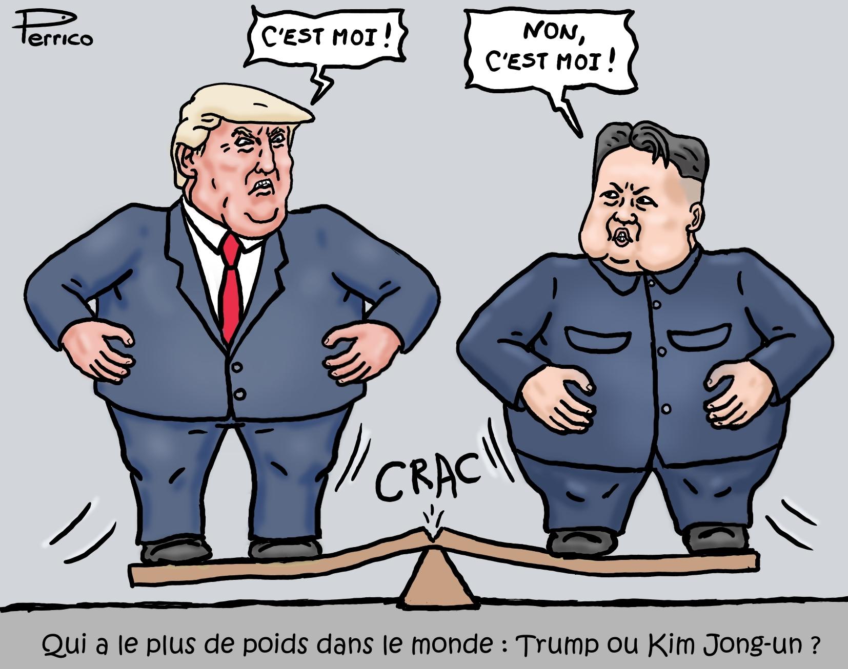 Entre Donald Trump et Kim Jong-un, c'est tendu !