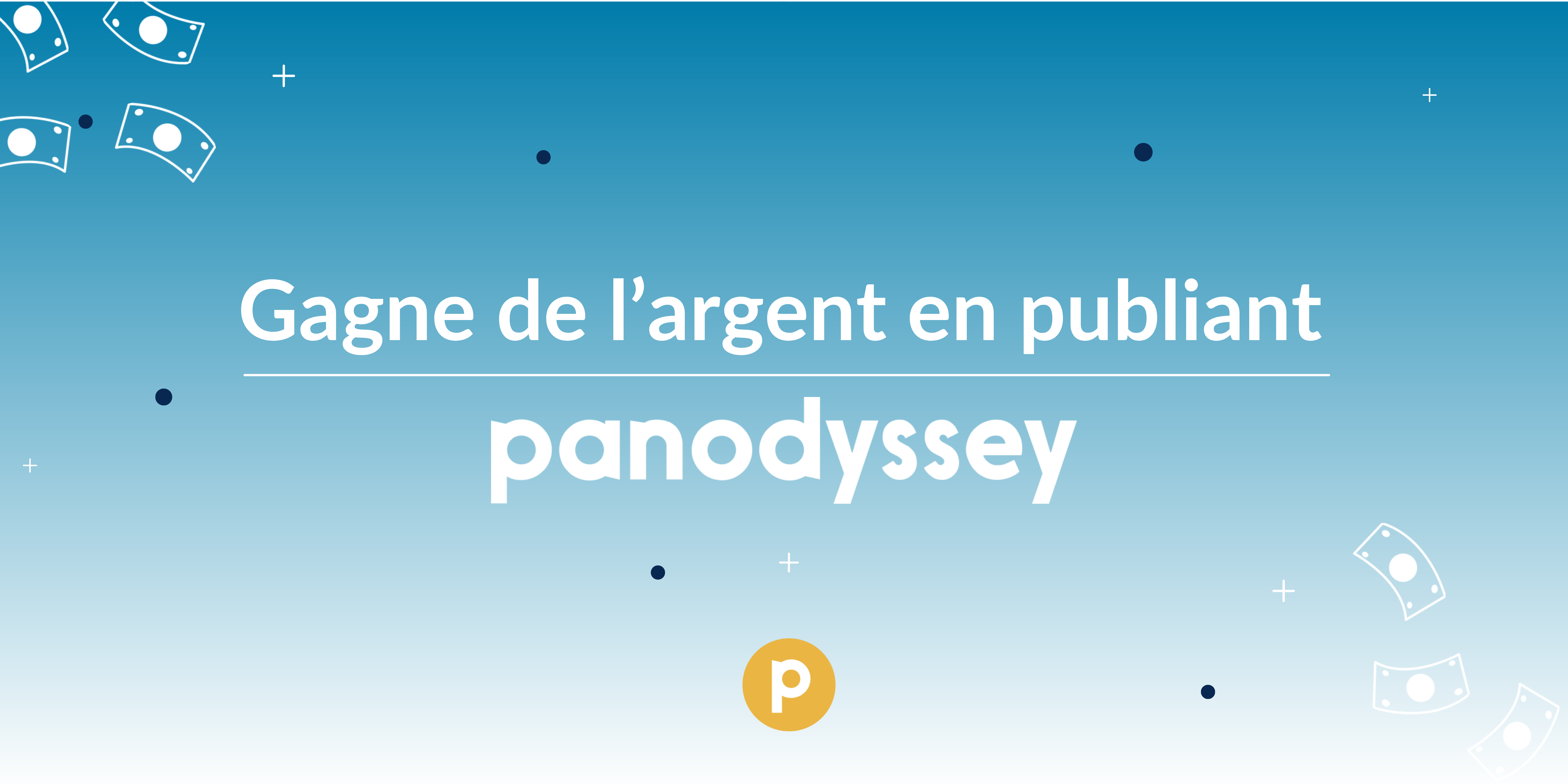 "Moi Bernard D. créateur chez PANODYSSEY, perçois chaque mois mes droits d'auteur...*"
