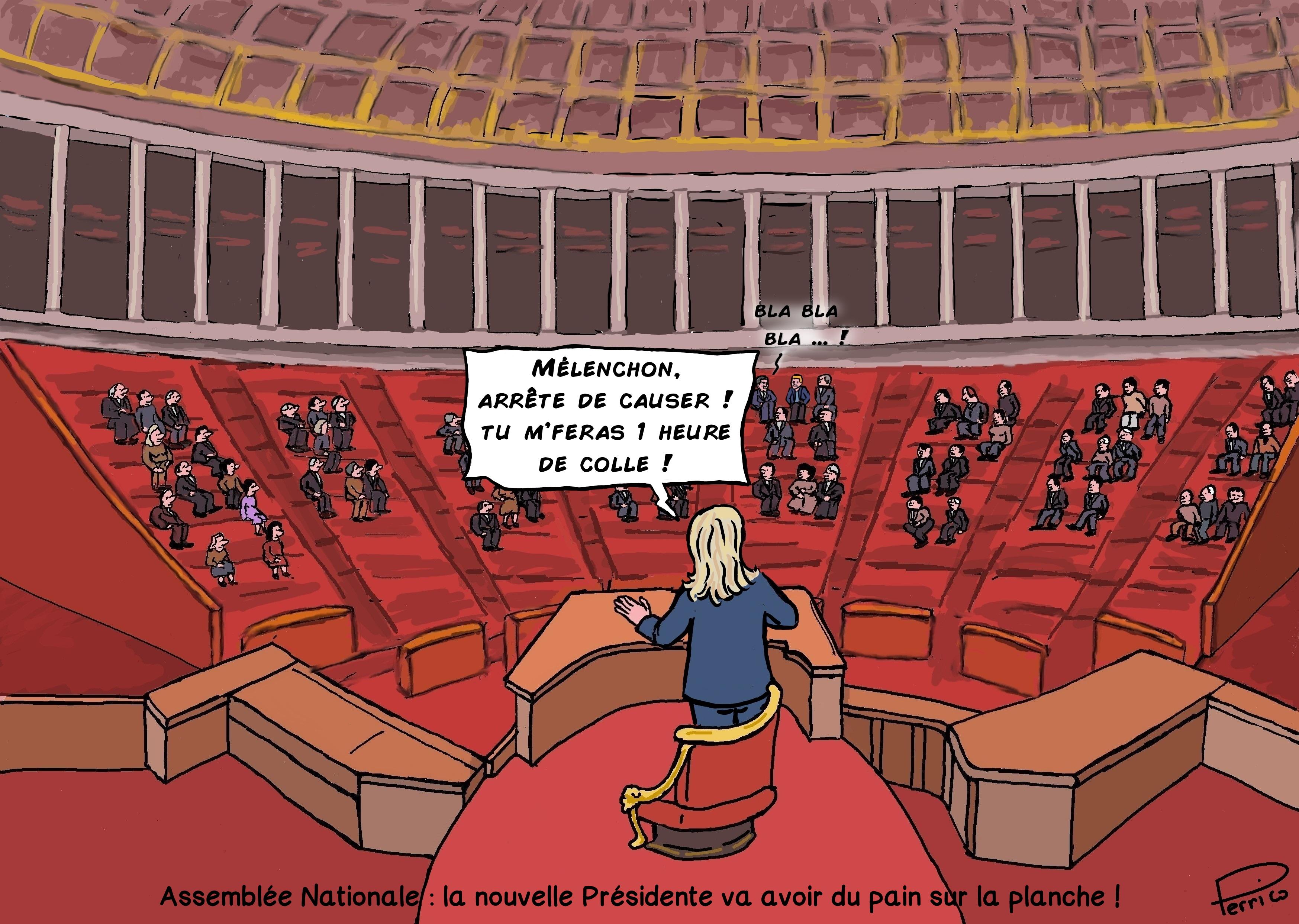 Une Présidente pour l'Assemblée Nationale