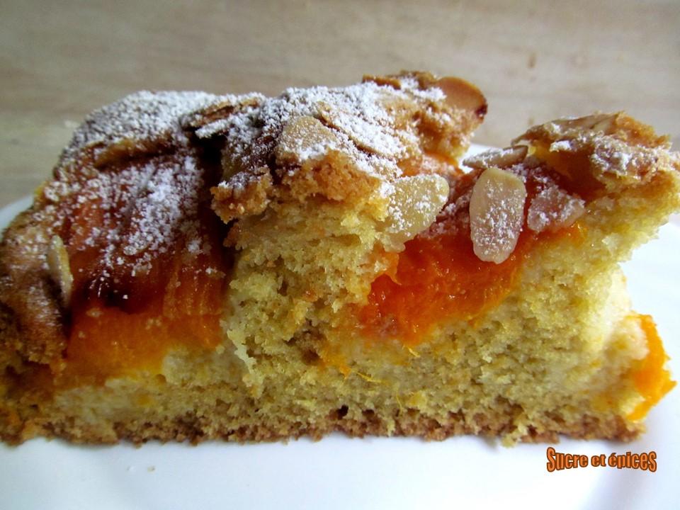 Gateau Nuage Amandes Et Abricots