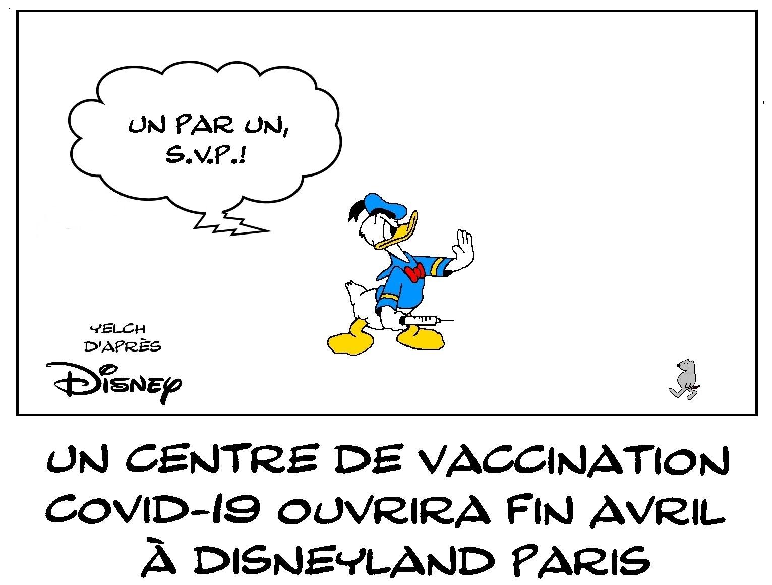 La vaccination chez Disney