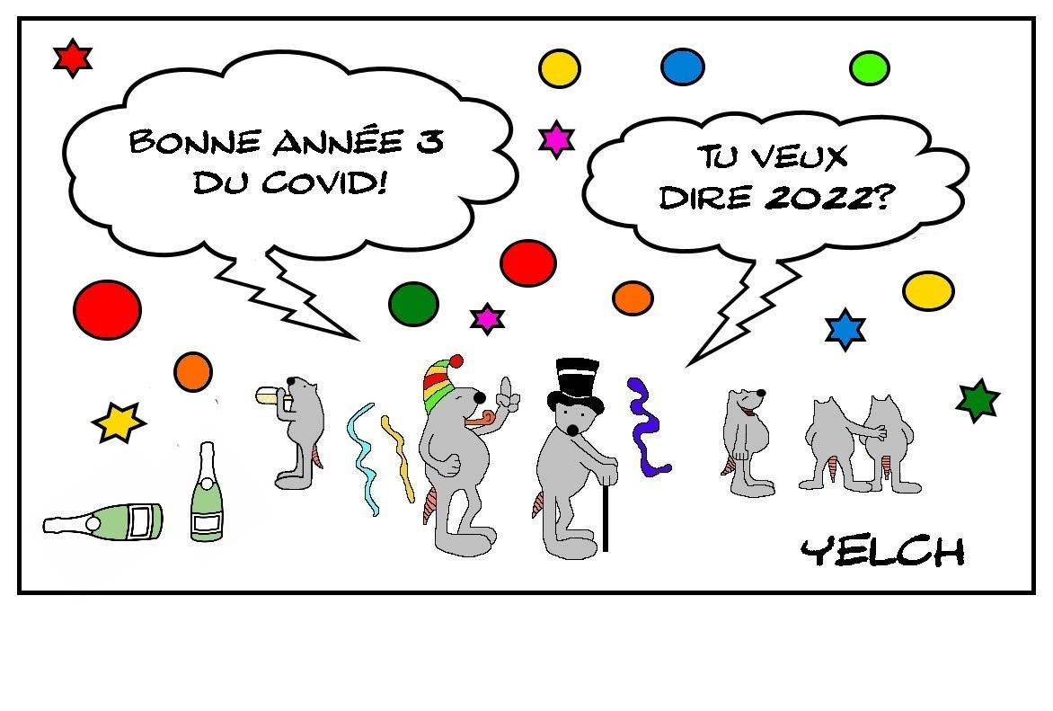 Bonne année 3 du Covid (2022)!