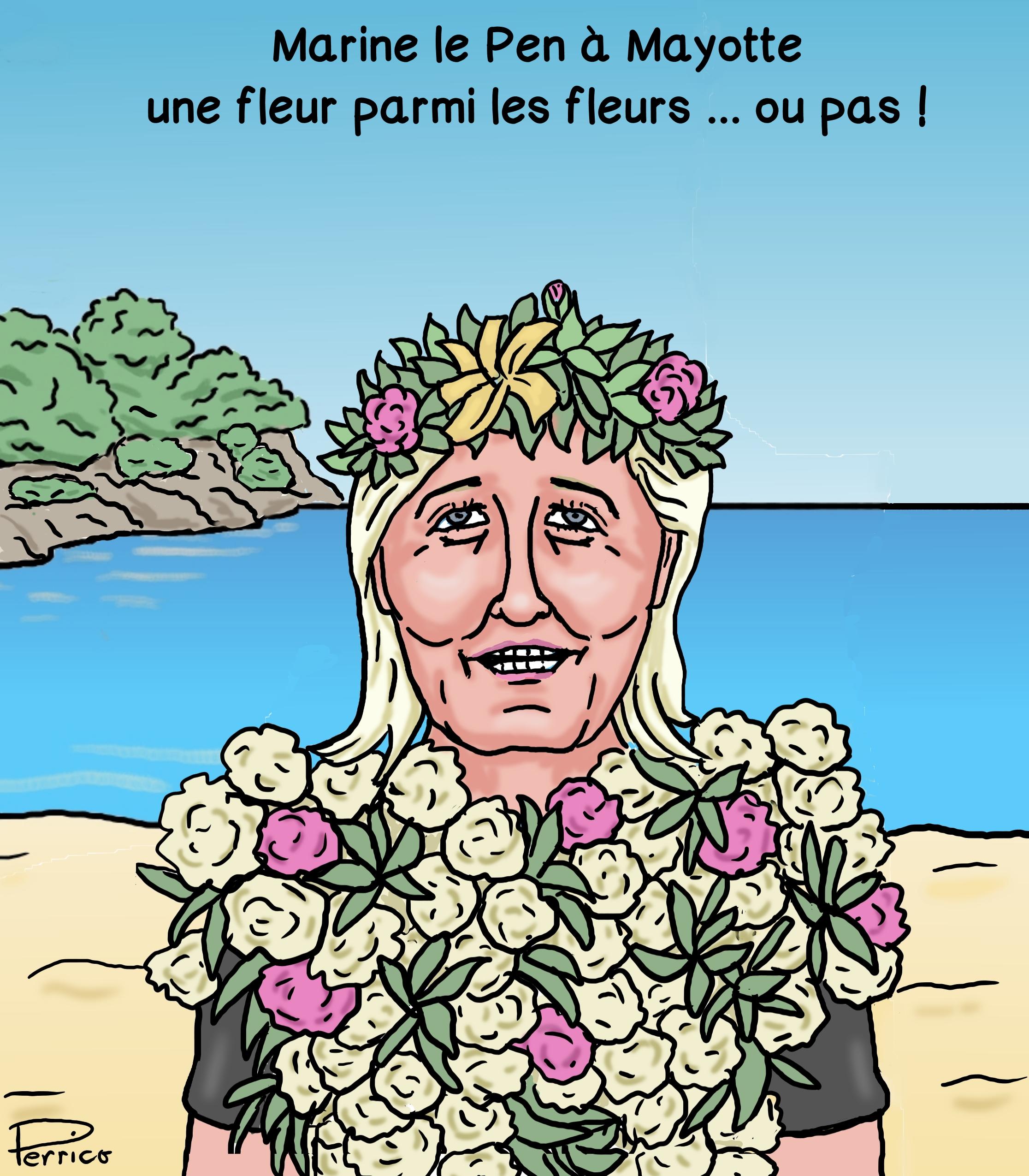 Marine Le Pen à Mayotte