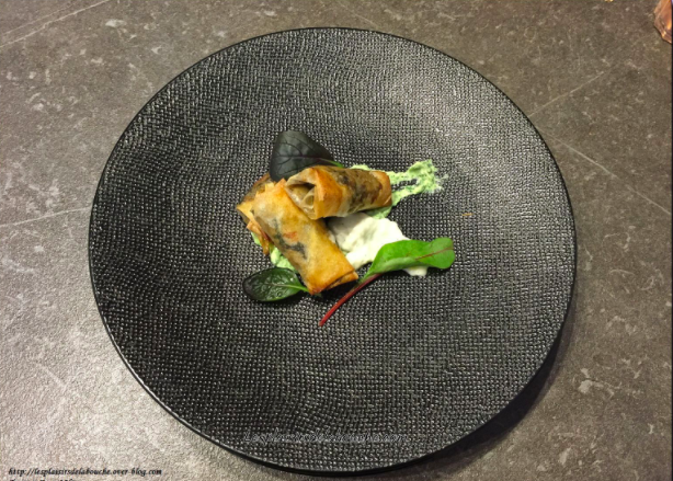 Croustillants d’escargots à la crème de persil et d'ail