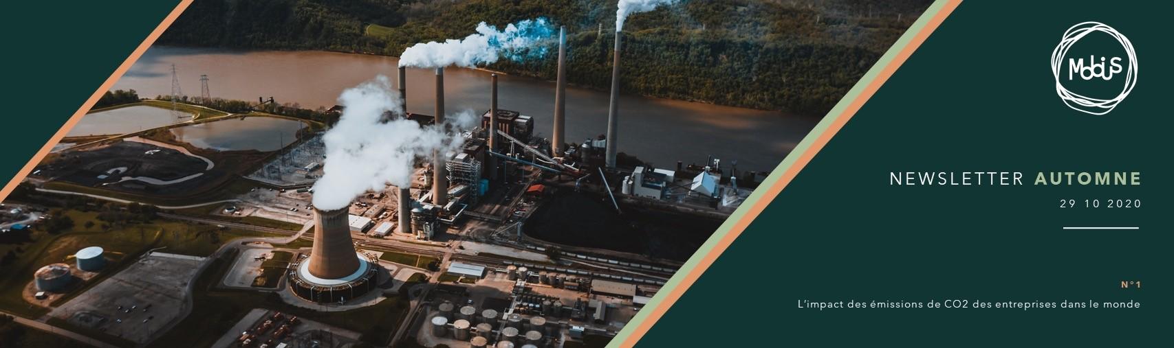 En quoi les entreprises sont-elles des sources d'émissions CO2 ?