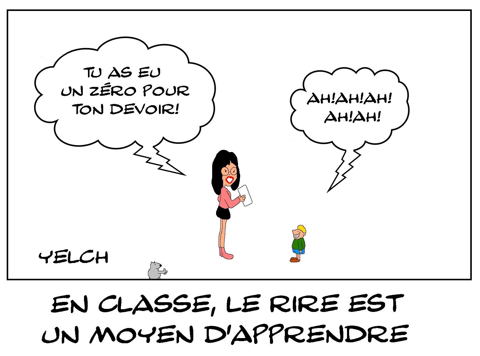 Le Roi Du Rire Est Dans La Lune Le rire en classe