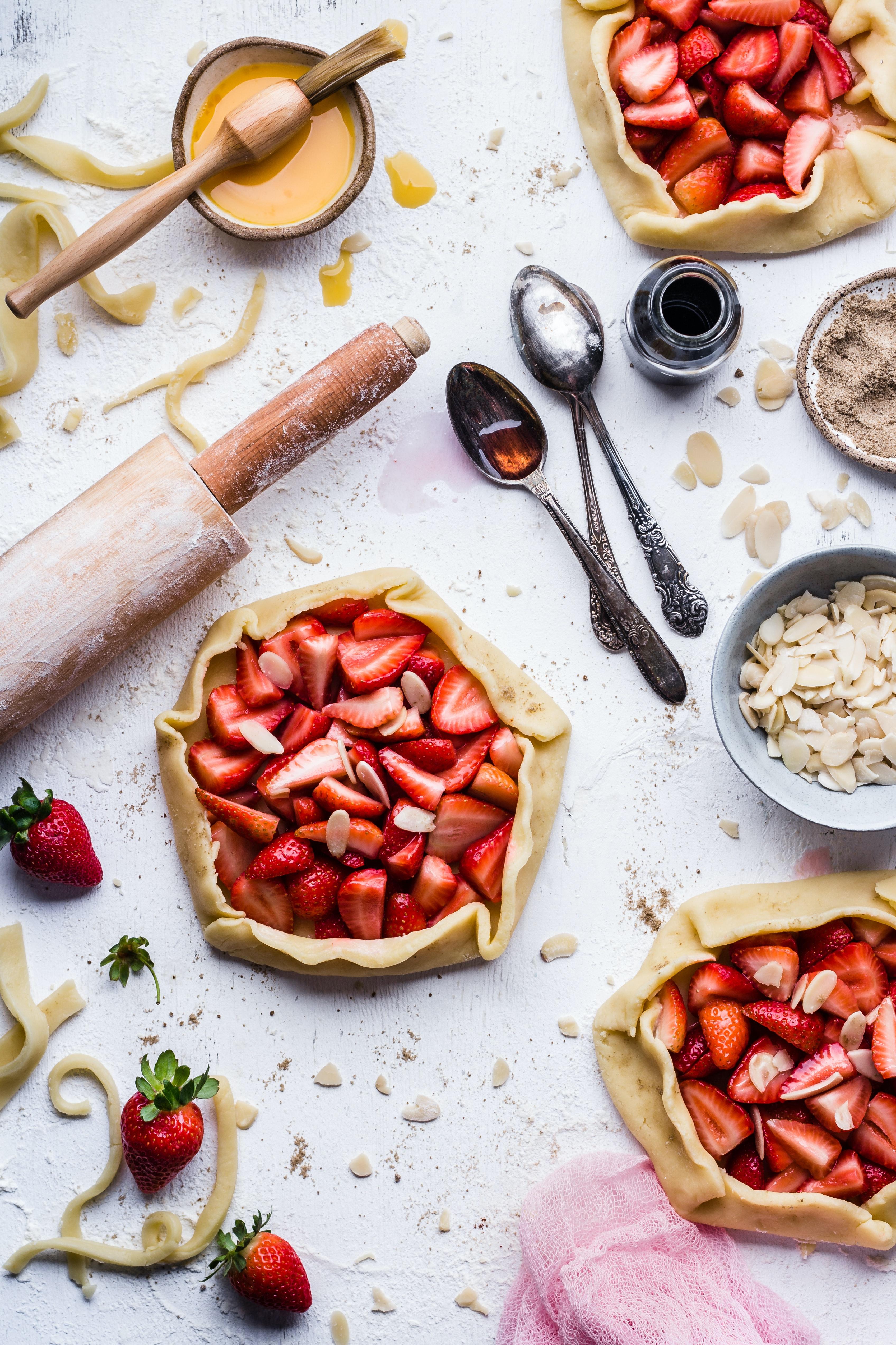 Tarte fraises-rhubarbe à l'américaine - Strawberry-Rhubarb Pie