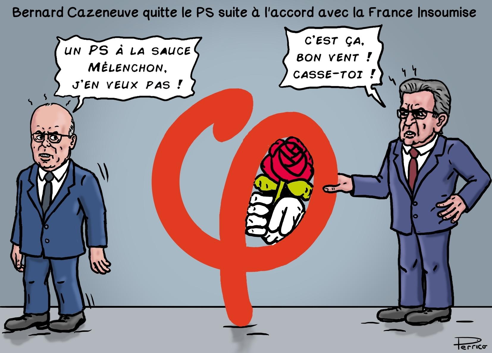 Bernard Cazeneuve quitte le PS