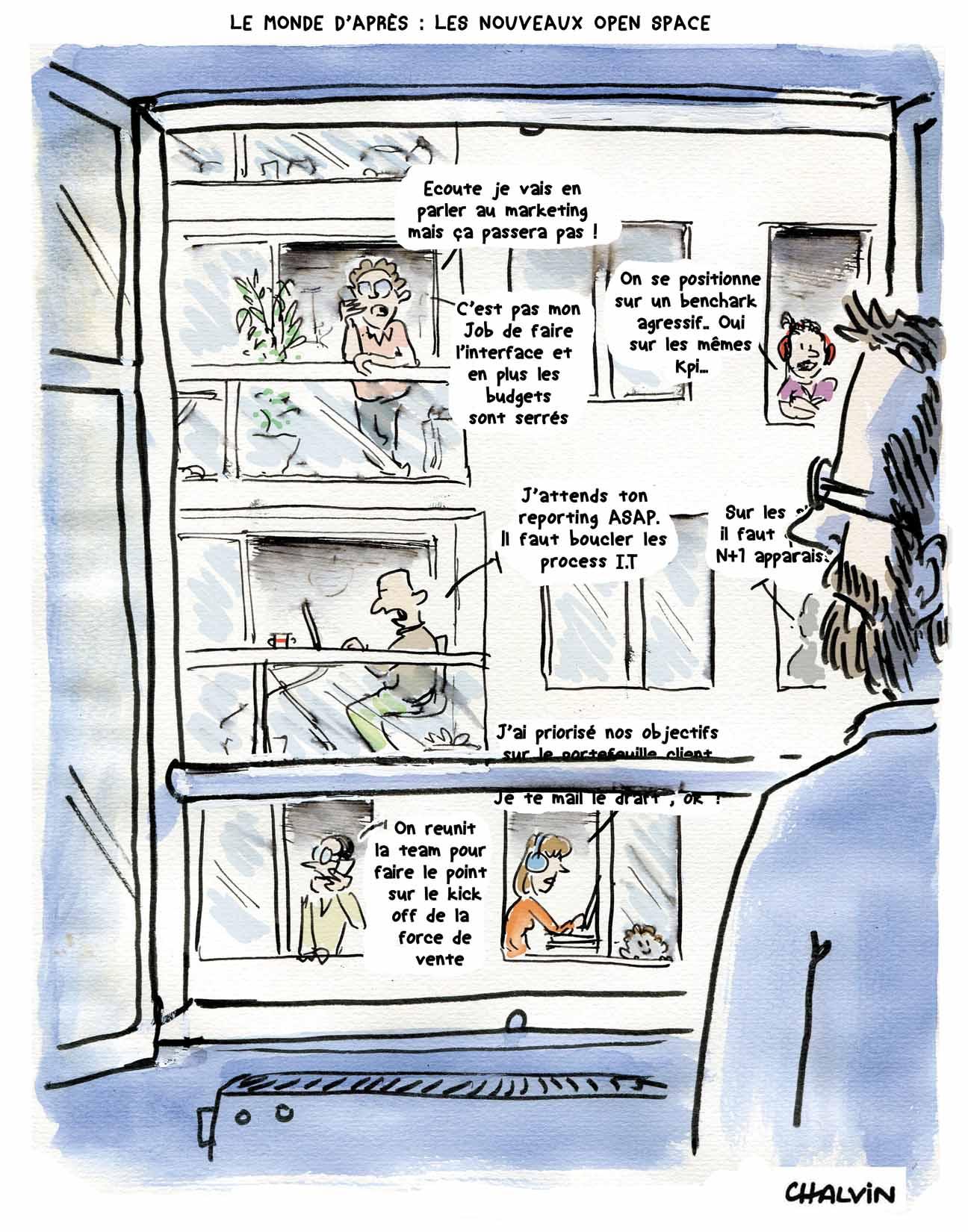les nouveaux open space