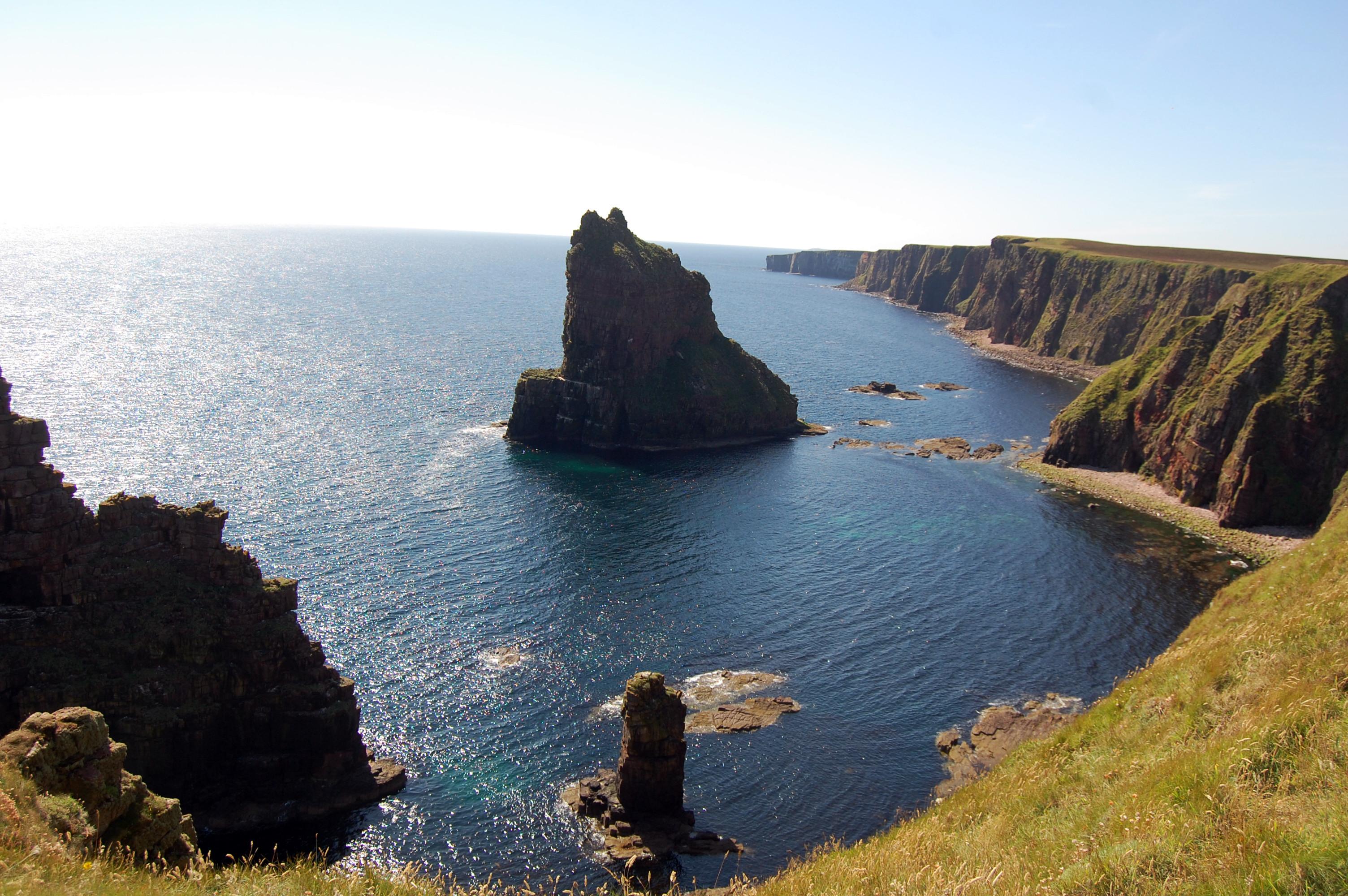 Les « Stacks » à Duncansbay Head