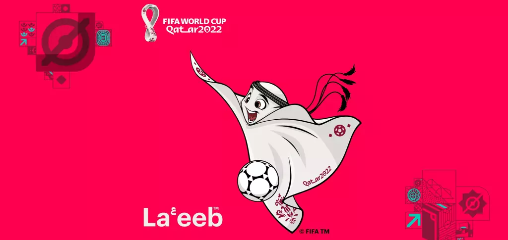 "La'eeb", mascotte de la Coupe du Monde de Football 2022 au Qatar
