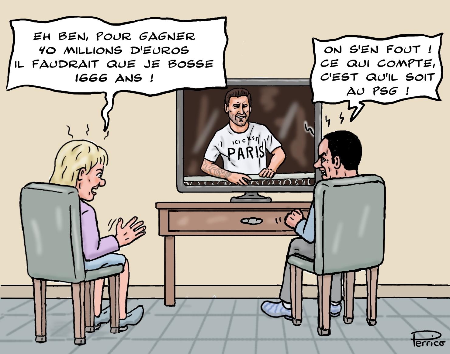 Lionel Messi au PSG