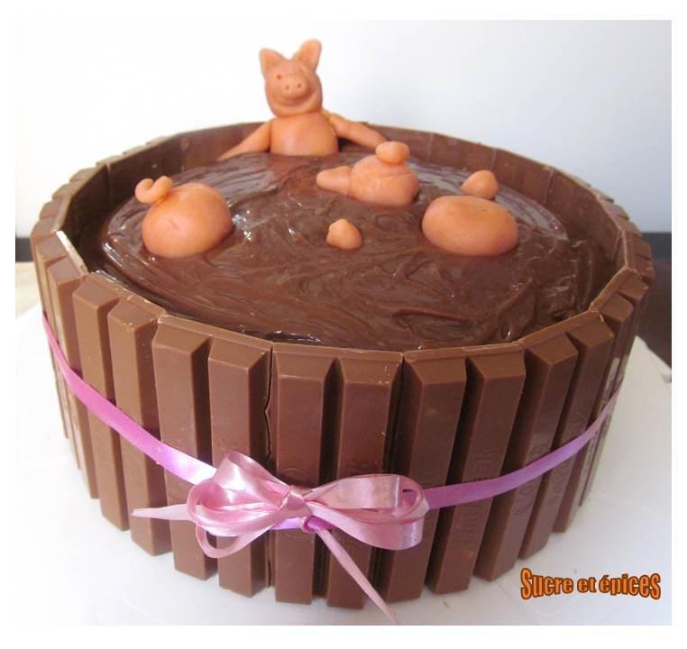 Gateau Bain De Boue De Cochons