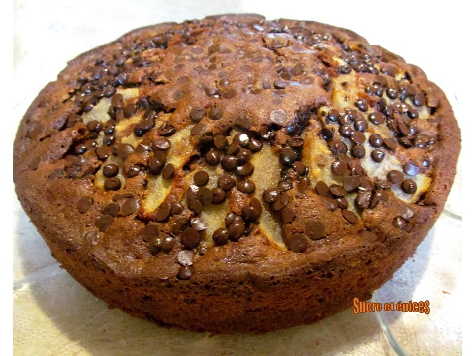 Gateau Au Chocolat Noix Et Poires