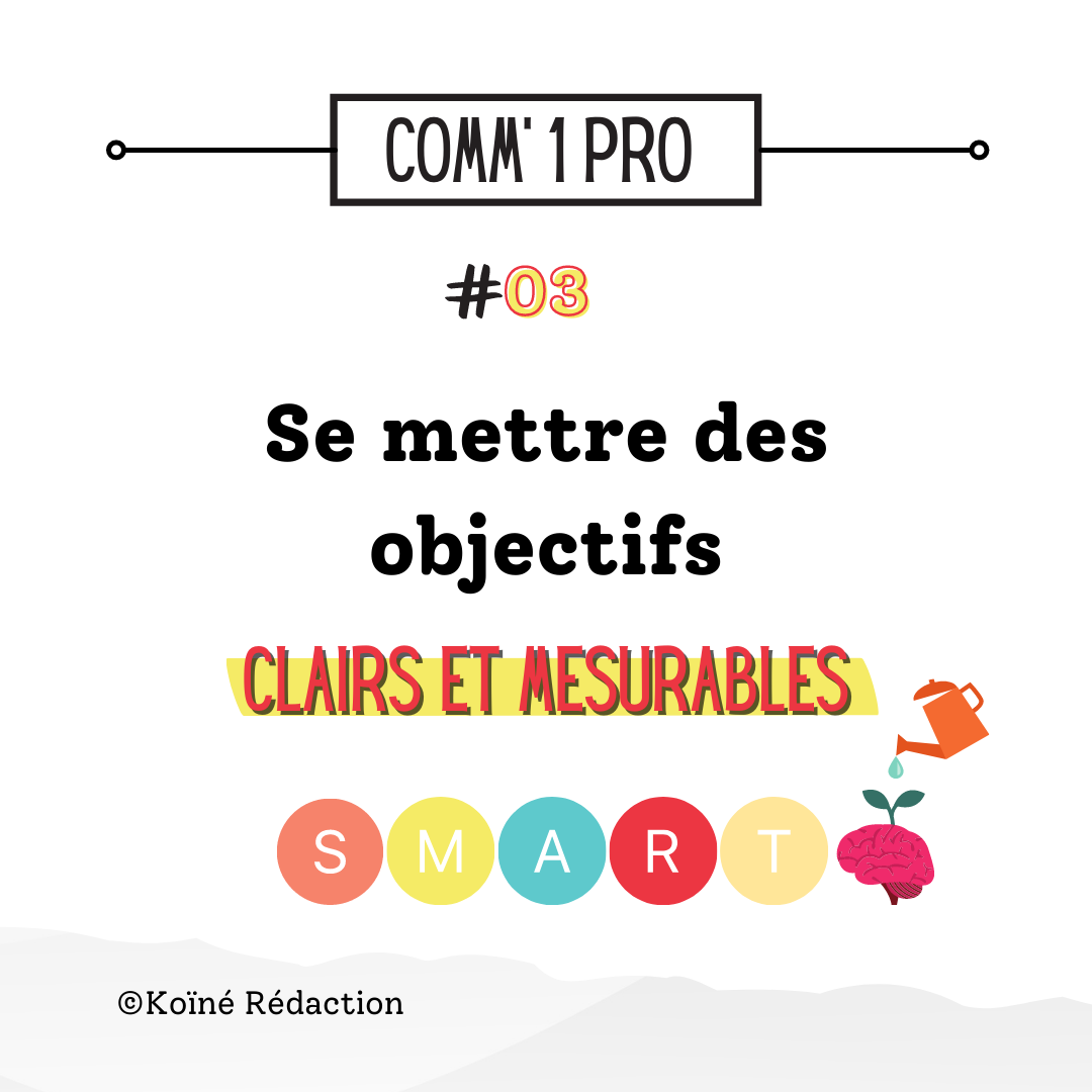 Se fixer des objectifs clairs et cohérents