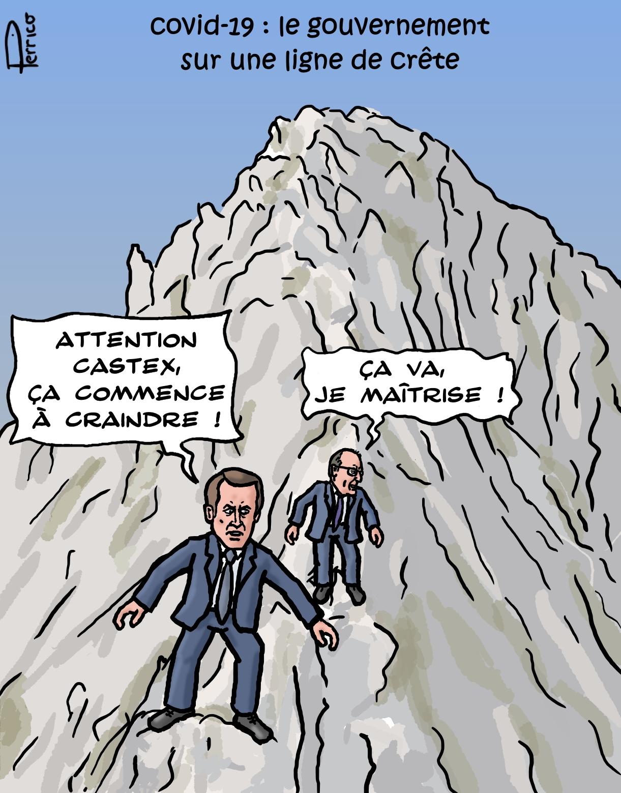 Covid-19 : le gouvernement sur une ligne de crête
