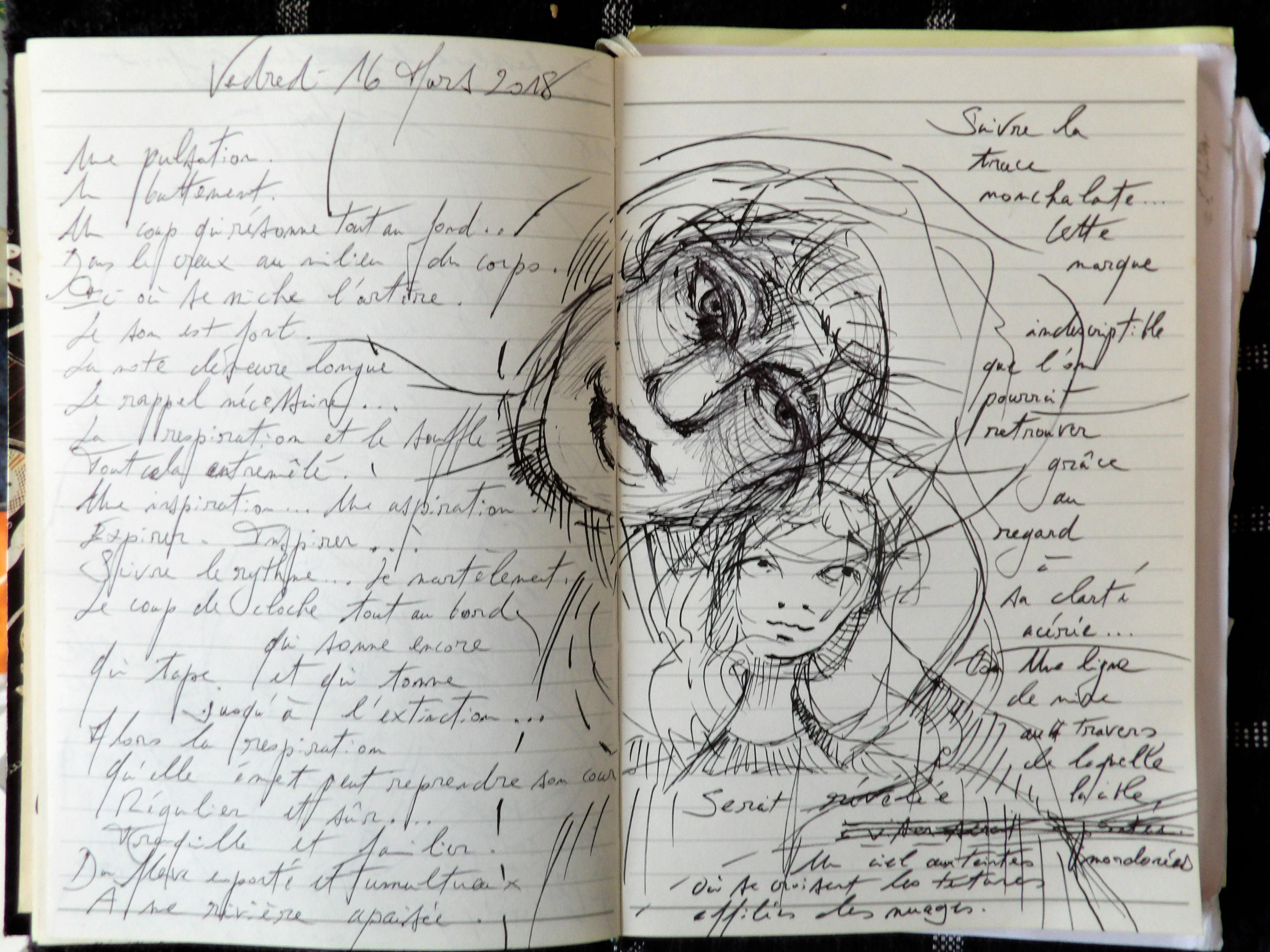 Petits Papiers Volants : Journal D'écriture 2003-2018 - vendredi 16 mars 2018