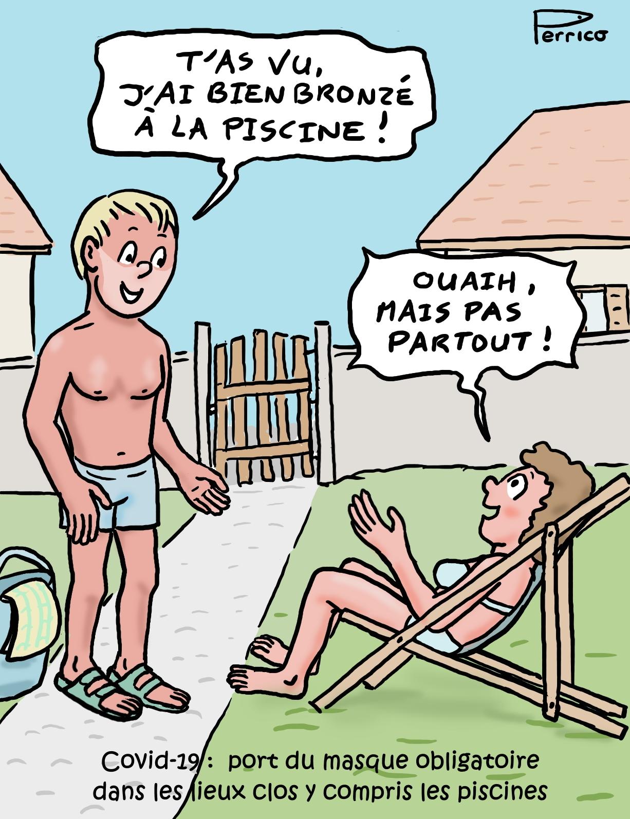 Covid-19: port du masque dans les lieux clos