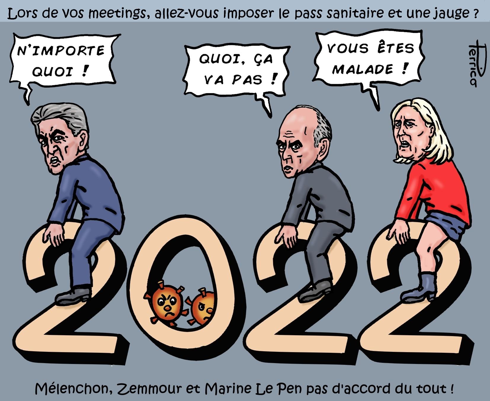 Covid-19 : pas de restrictions lors des meetings politiques